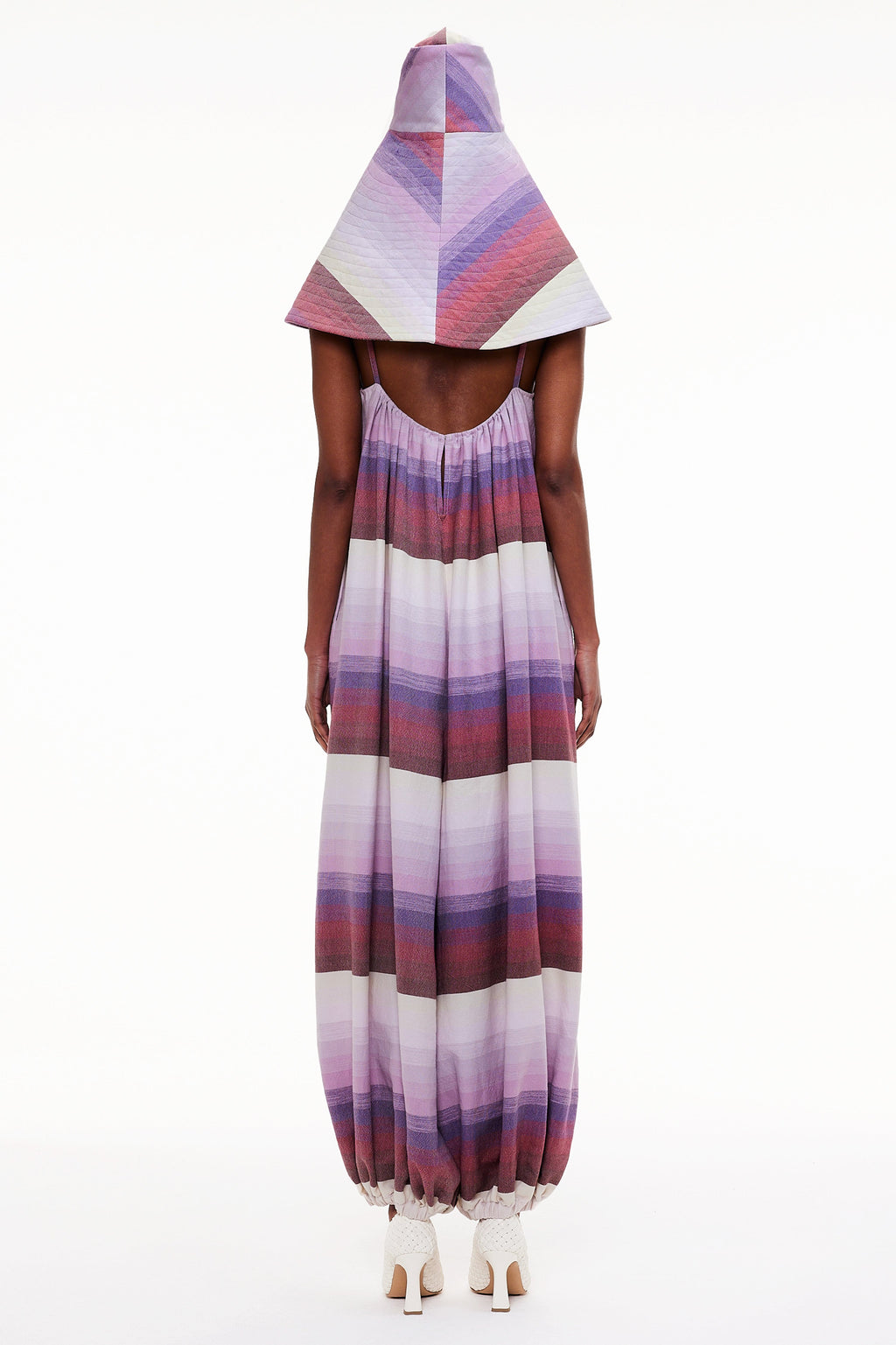 The Pamela Hat - Stripe 52