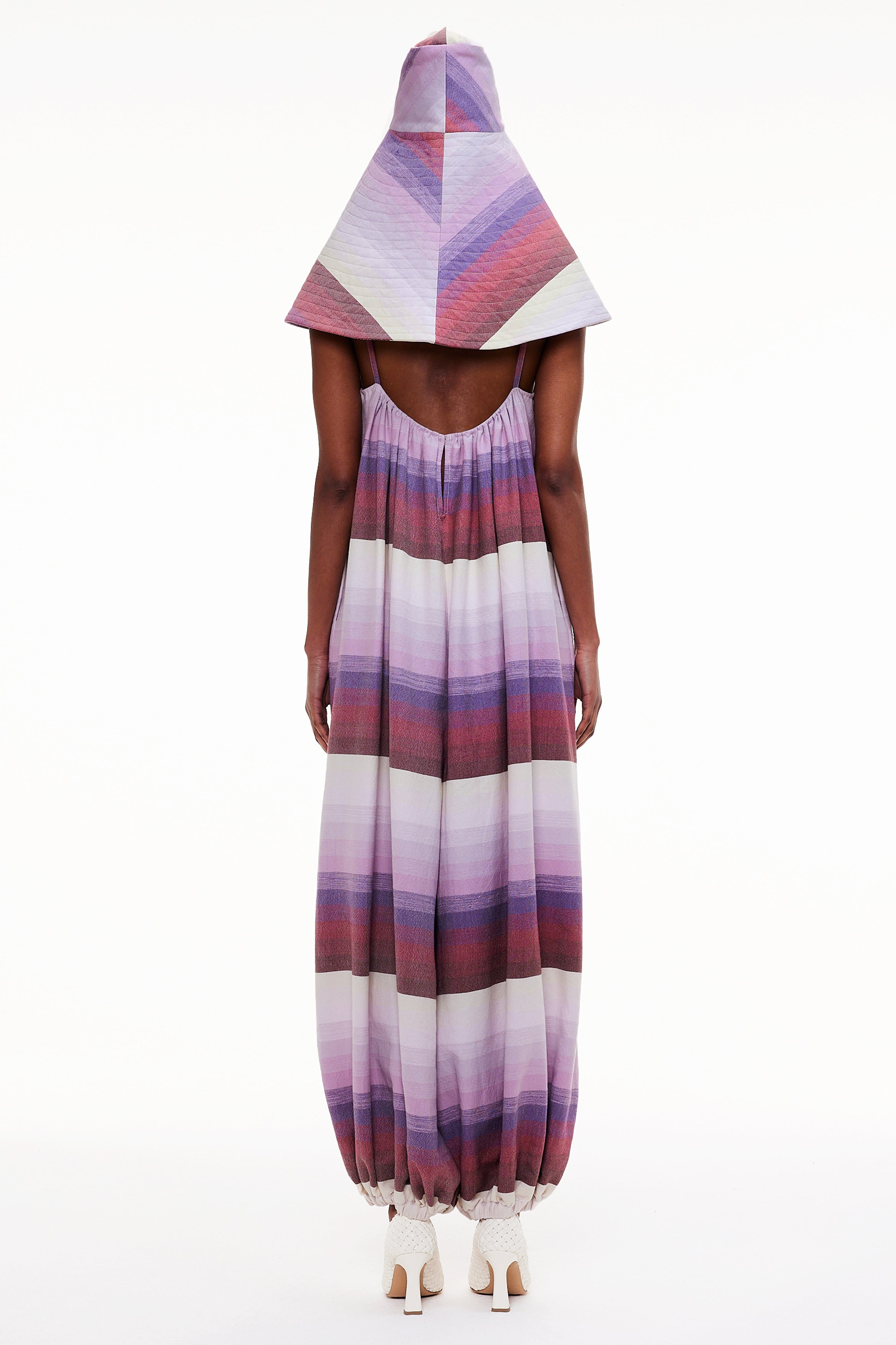 The Pamela Hat - Stripe 52