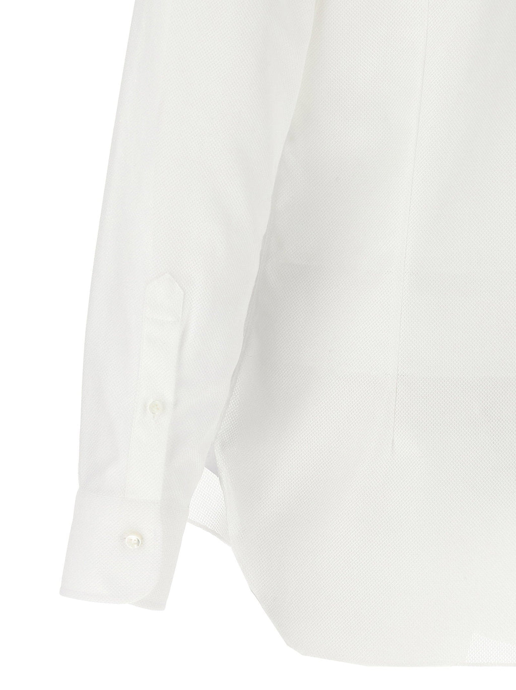 Barba Barba Honeycomb Cotton Shirt