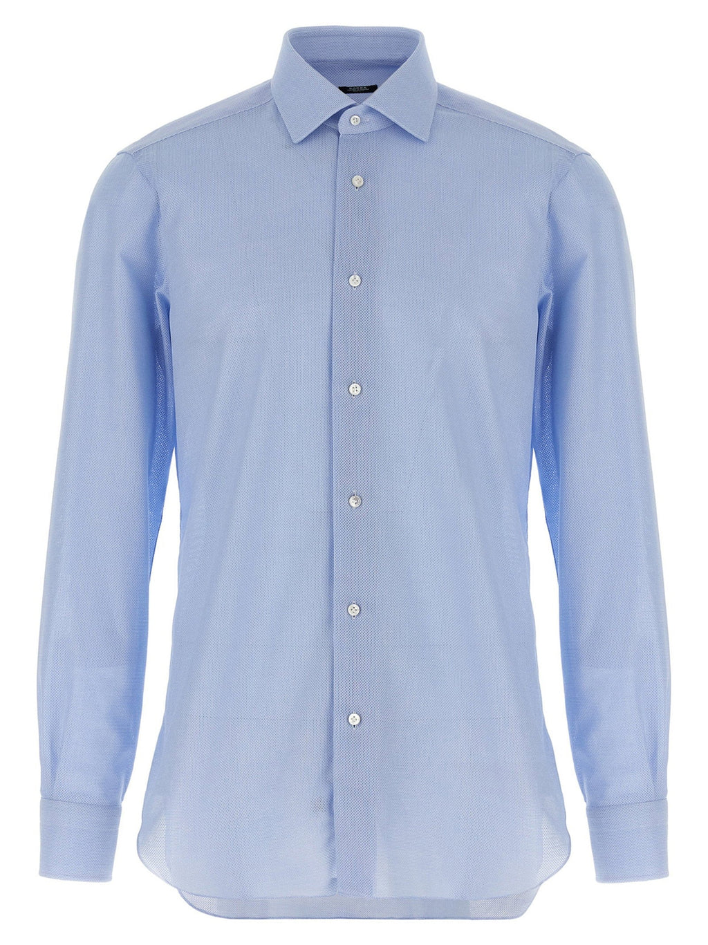 Barba Barba Honeycomb Cotton Shirt