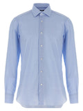 Barba Barba Honeycomb Cotton Shirt