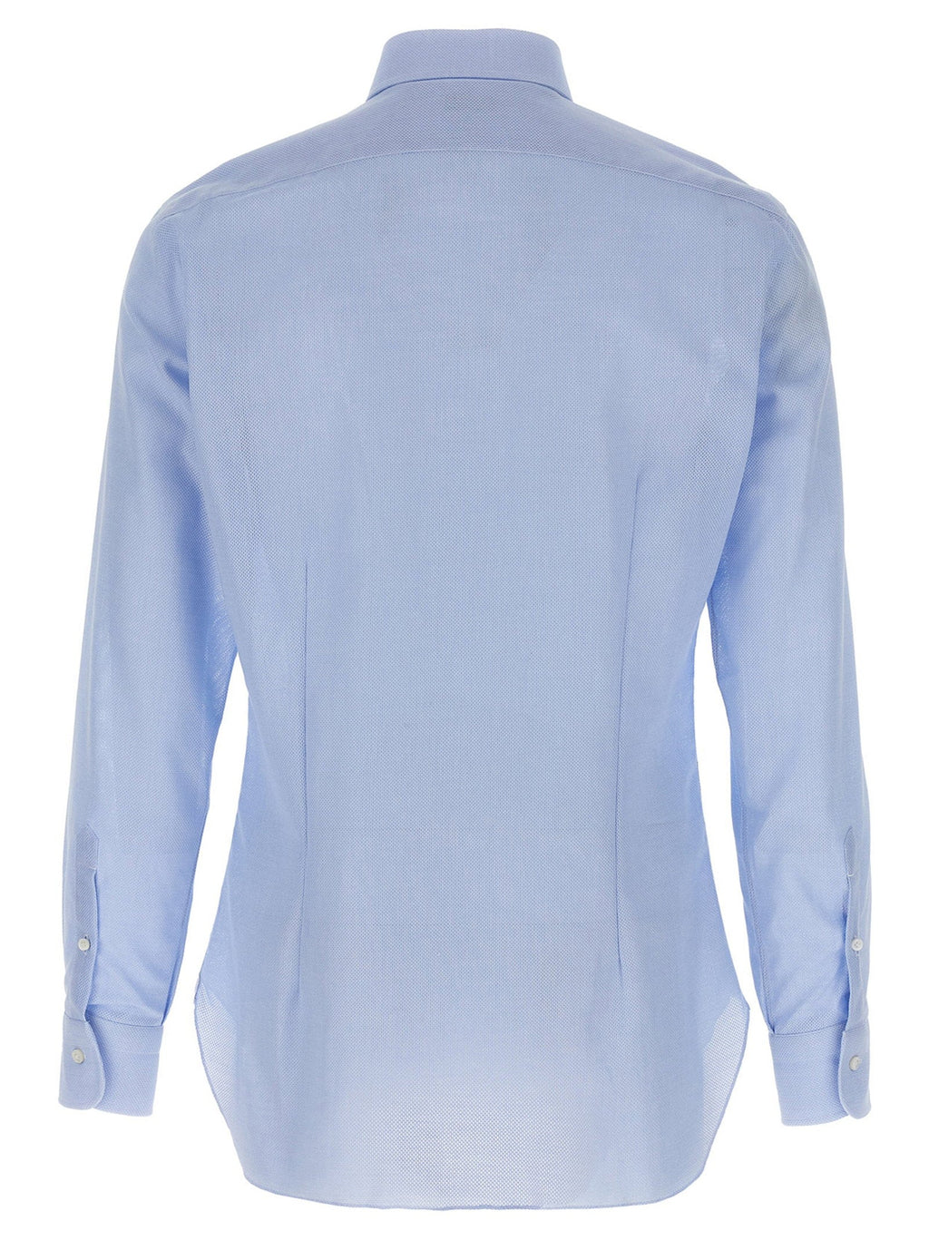 Barba Barba Honeycomb Cotton Shirt