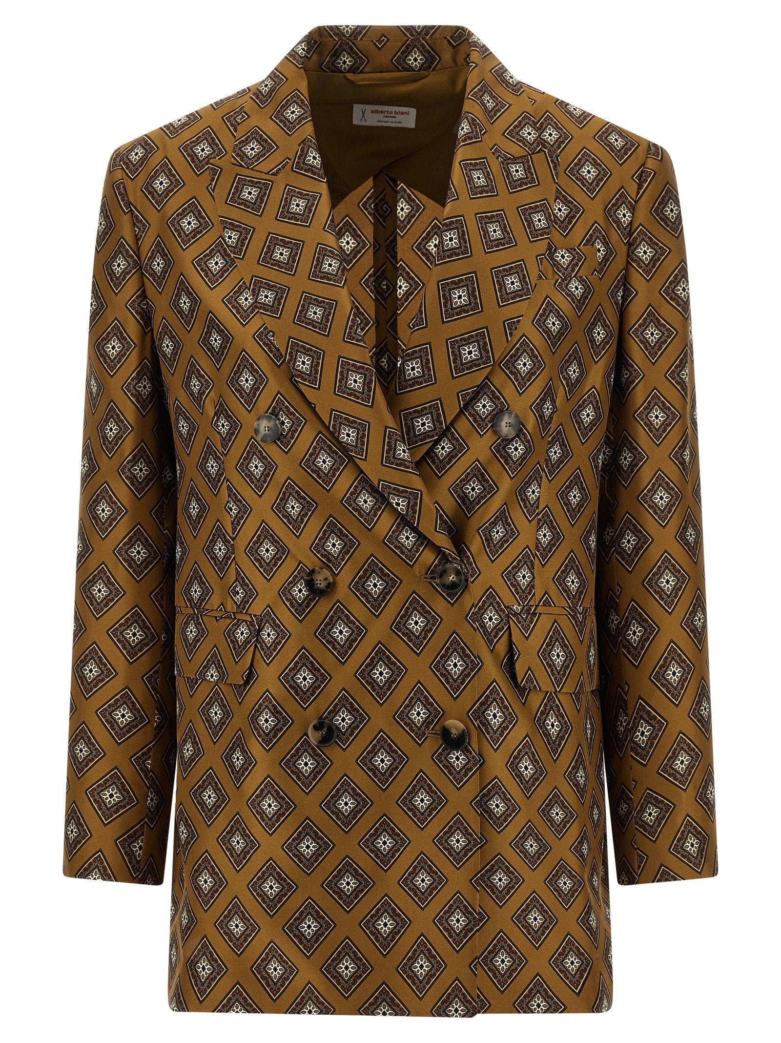 Alberto Biani Alberto Biani Tie-print Blazer