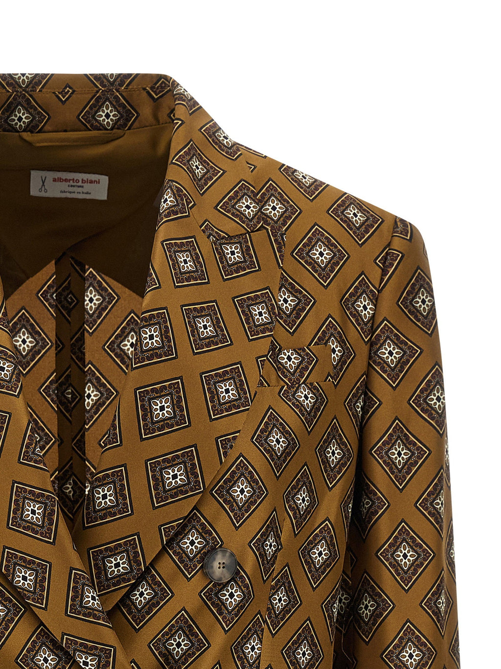Alberto Biani Alberto Biani Tie-print Blazer