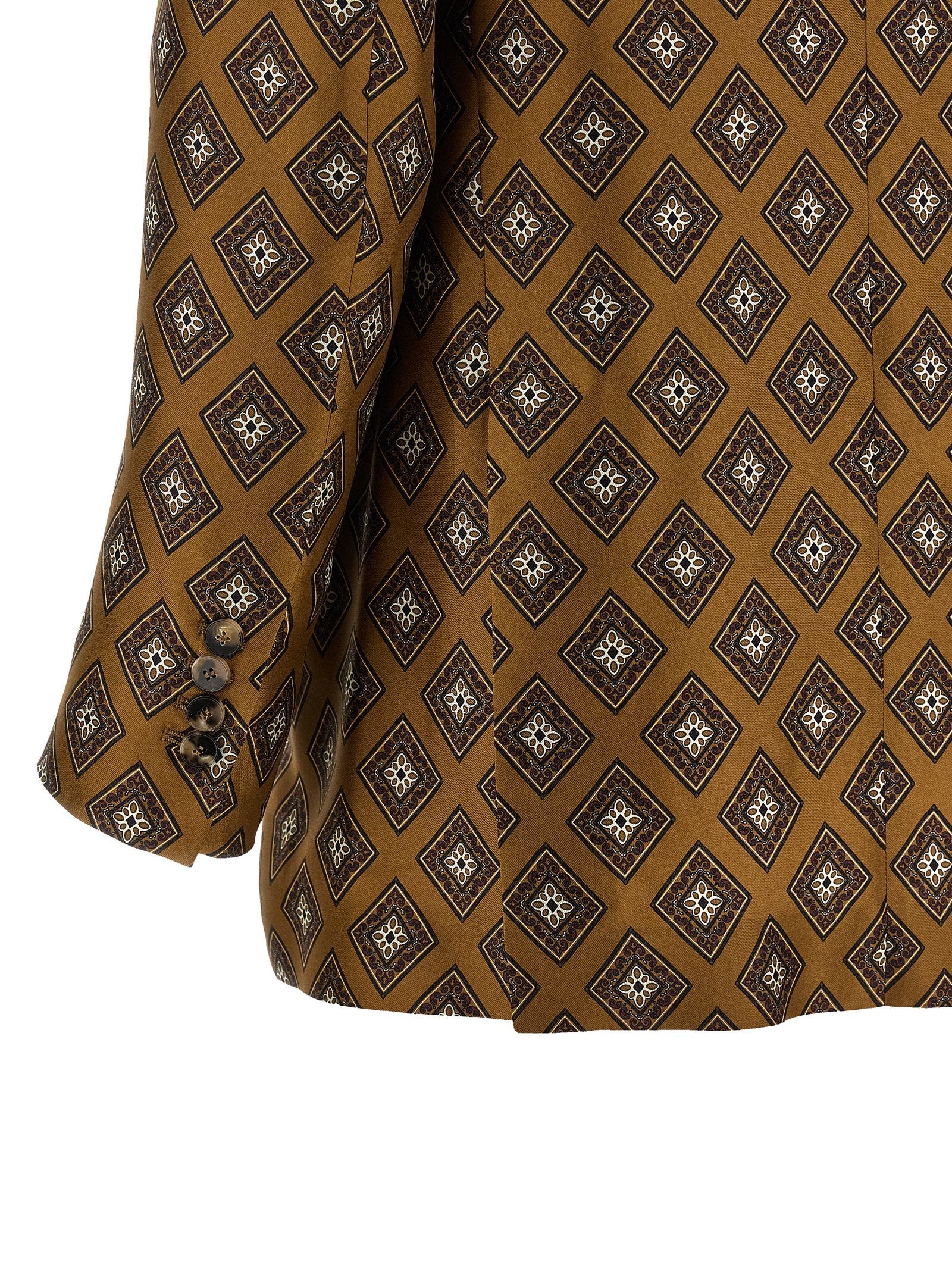 Alberto Biani Alberto Biani Tie-print Blazer