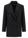 Alberto Biani Alberto Biani Linen Viscose Blazer