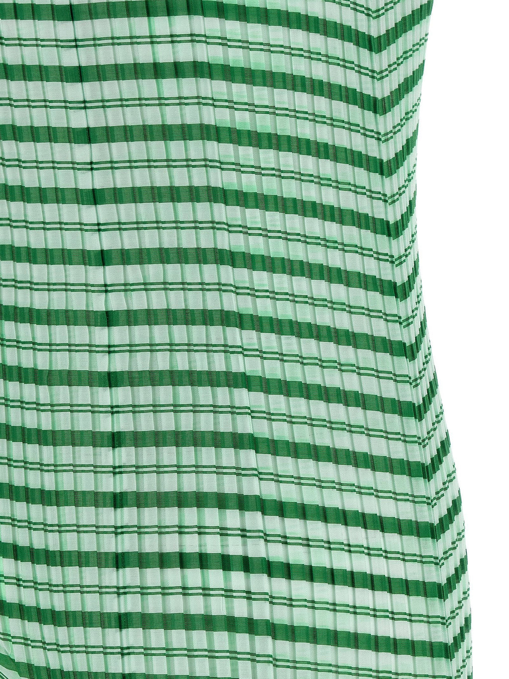 Issey Miyake Issey Miyake Generic Stripes (machine Pleats) Dress