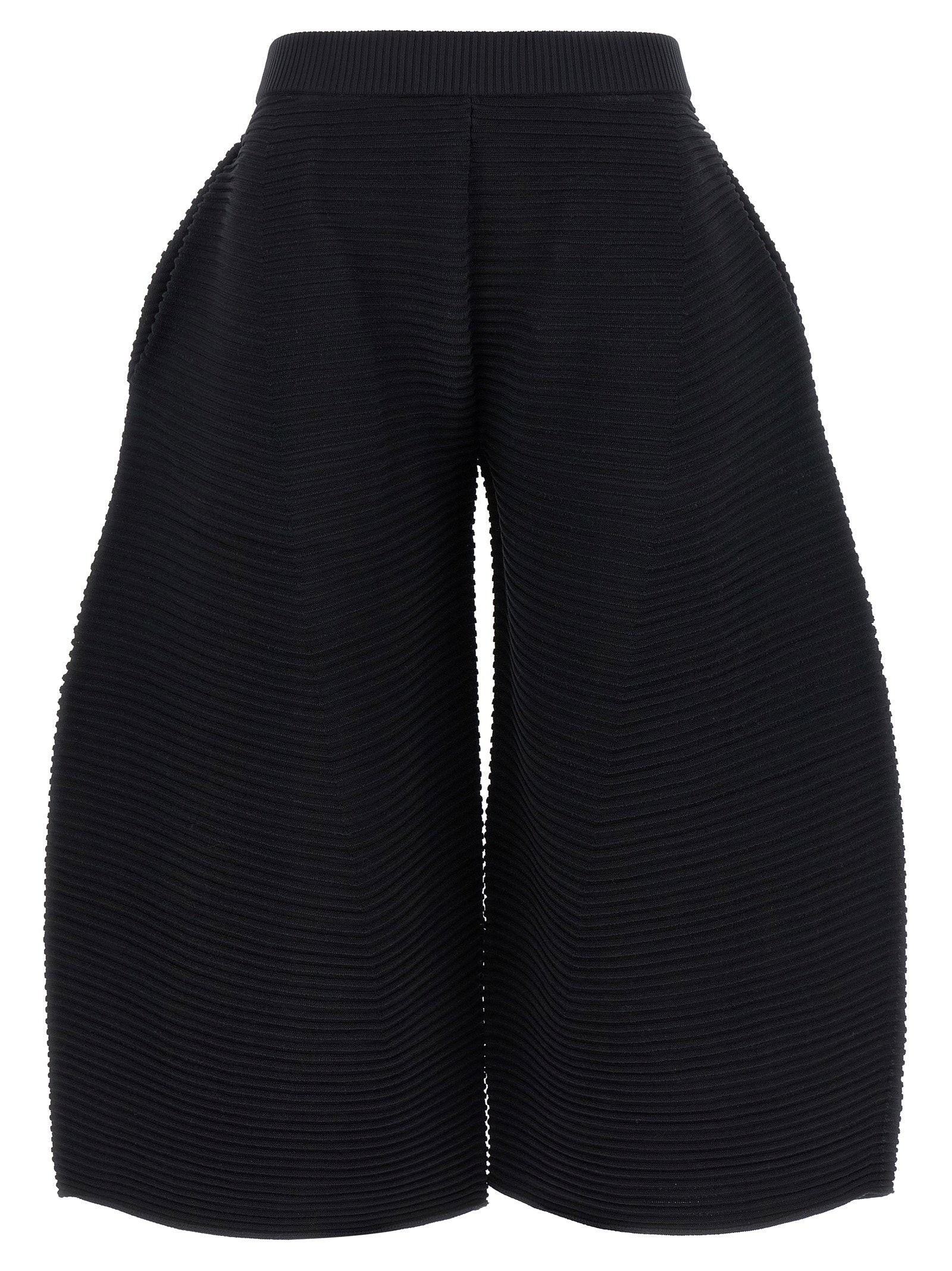Issey Miyake Issey Miyake Corrugated Knit Pants