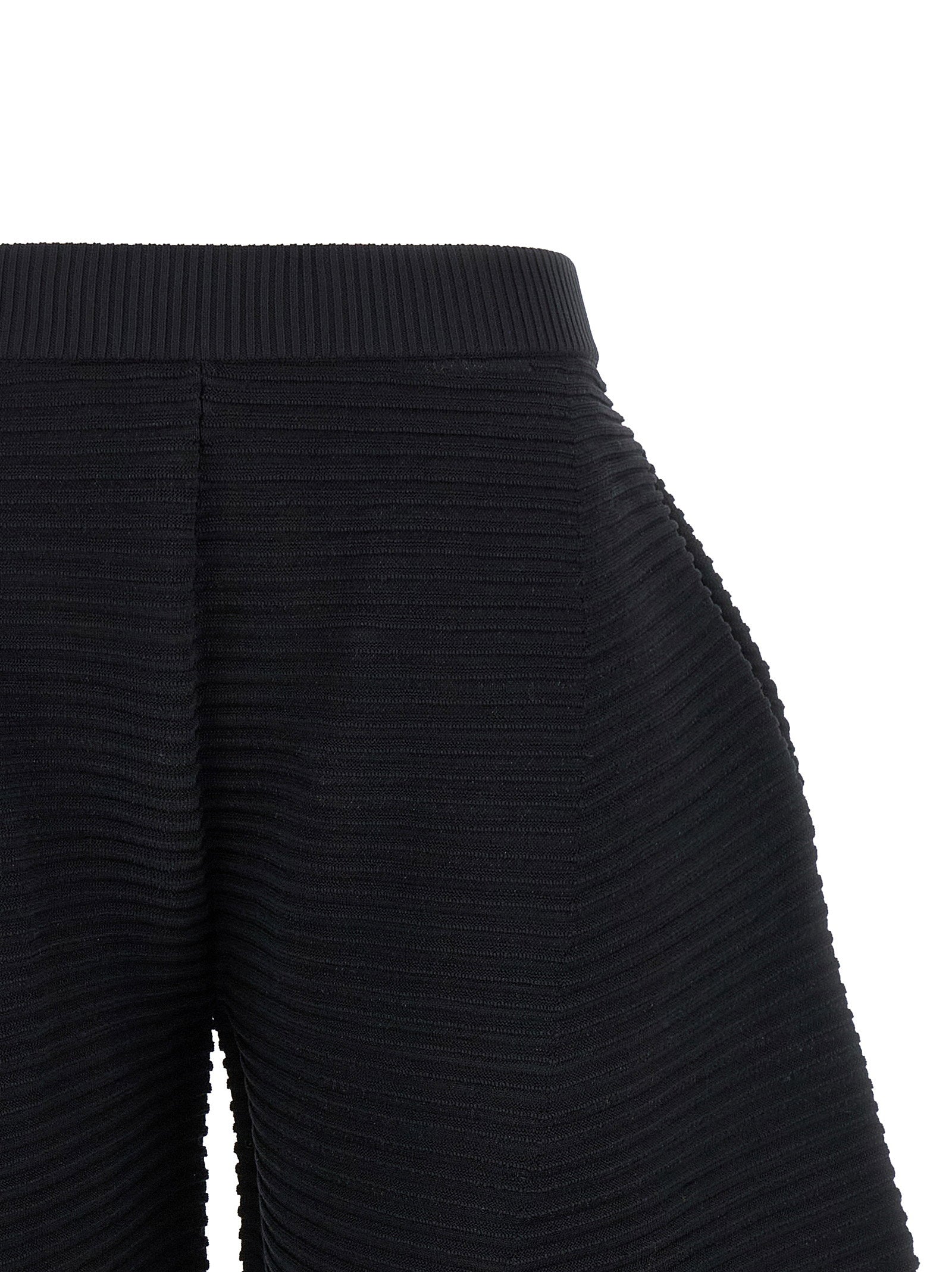 Issey Miyake Issey Miyake Corrugated Knit Pants