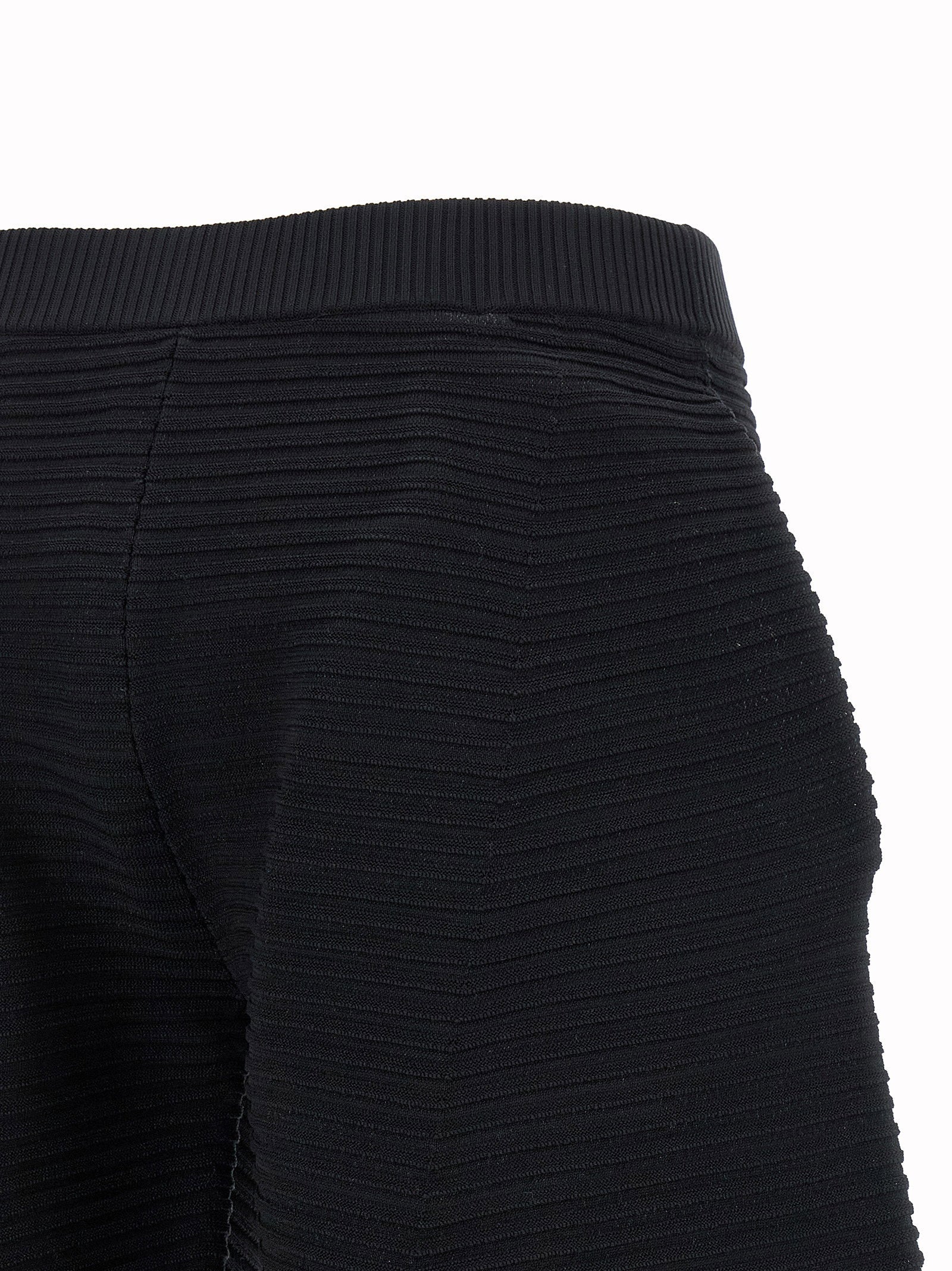 Issey Miyake Issey Miyake Corrugated Knit Pants
