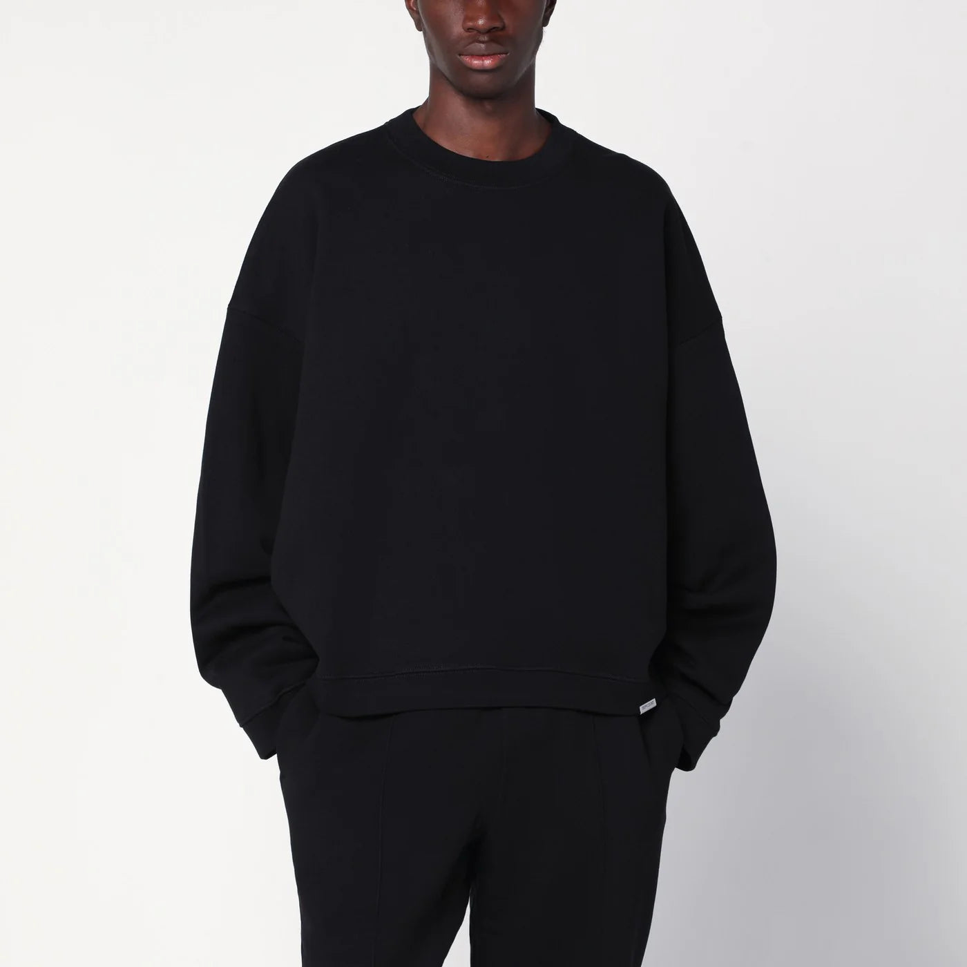 Represent Black crew neck sweatshirt