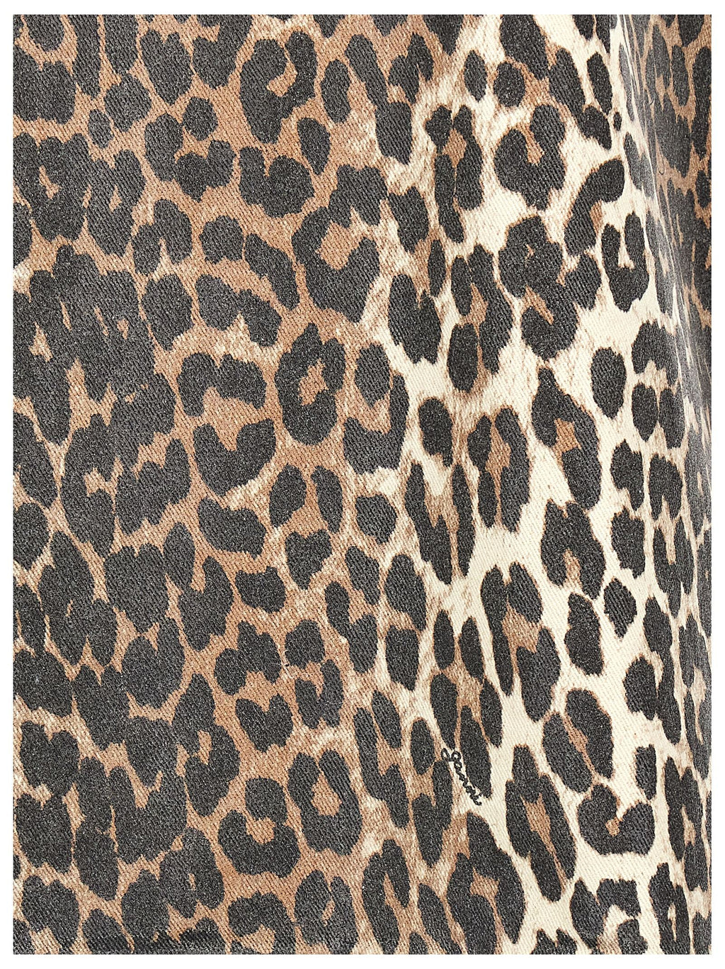 Ganni Ganni Leopard Mini Dress