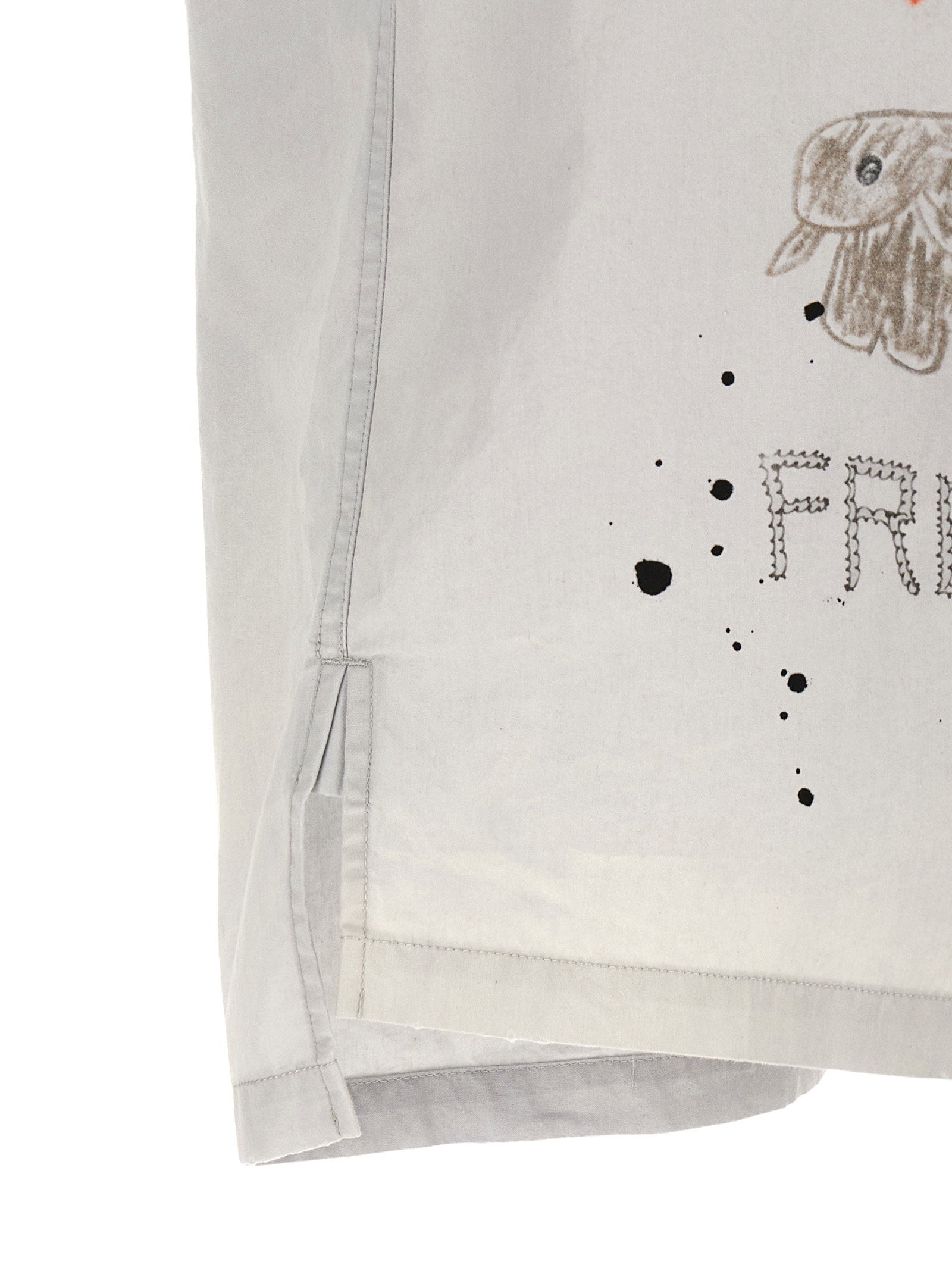 Maison Mihara Yasuhiro Maison Mihara Yasuhiro Graffiti Print Shirt