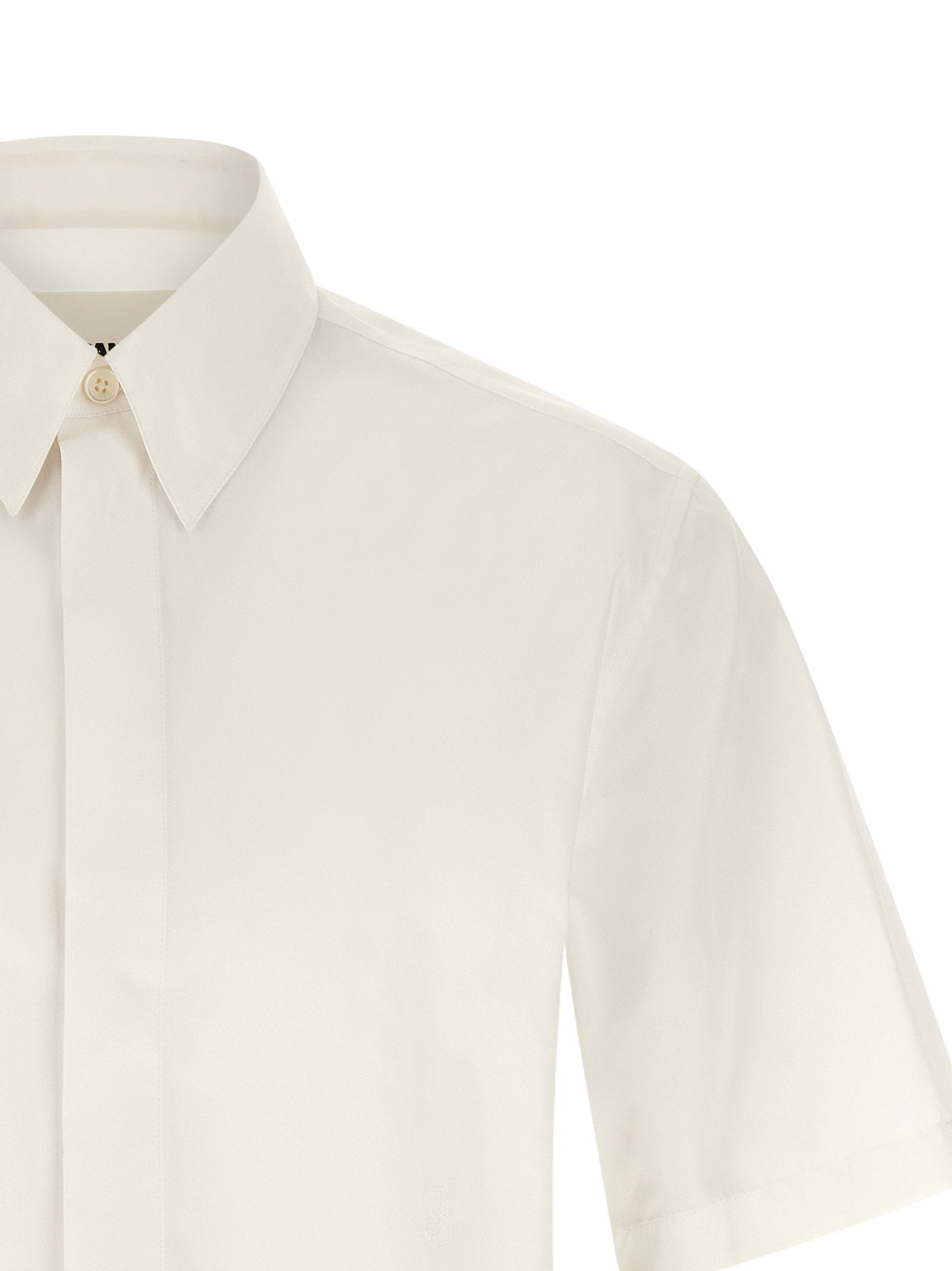 Jil Sander Jil Sander Logo Embroidery Shirt