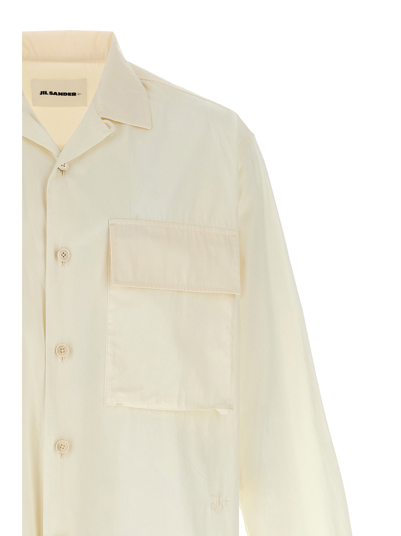 Jil Sander Jil Sander Logo Embroidery Shirt