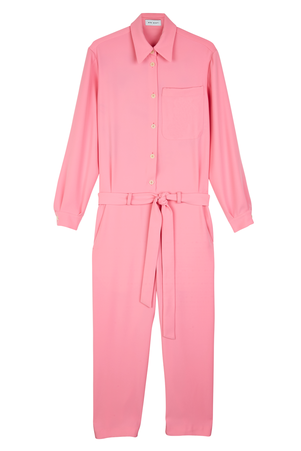 Embroidered Mesh Back Jumpsuit