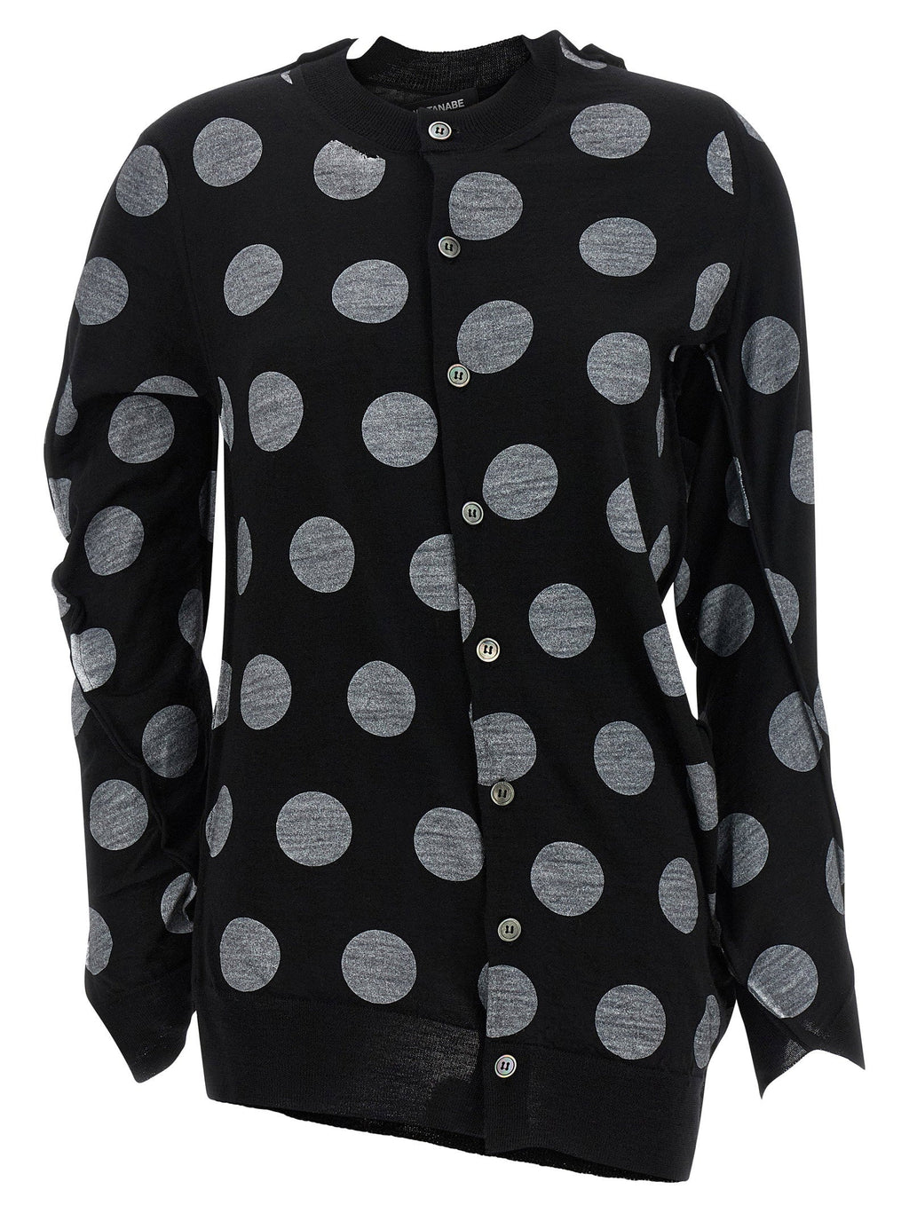 Junya Watanabe Junya Watanabe Polka Dot Maxi Cardigan