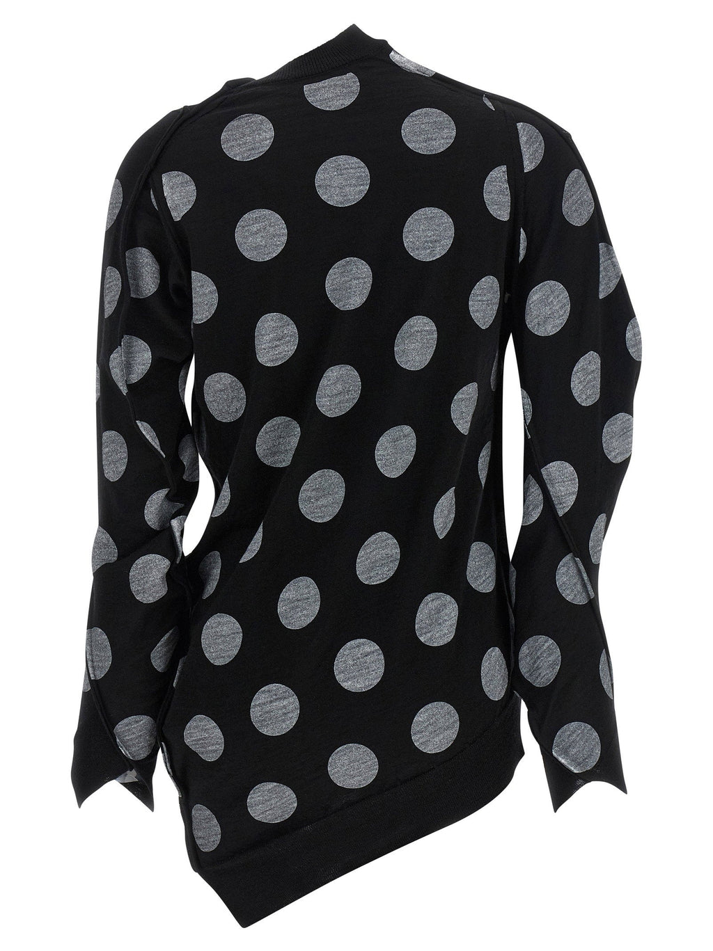 Junya Watanabe Junya Watanabe Polka Dot Maxi Cardigan