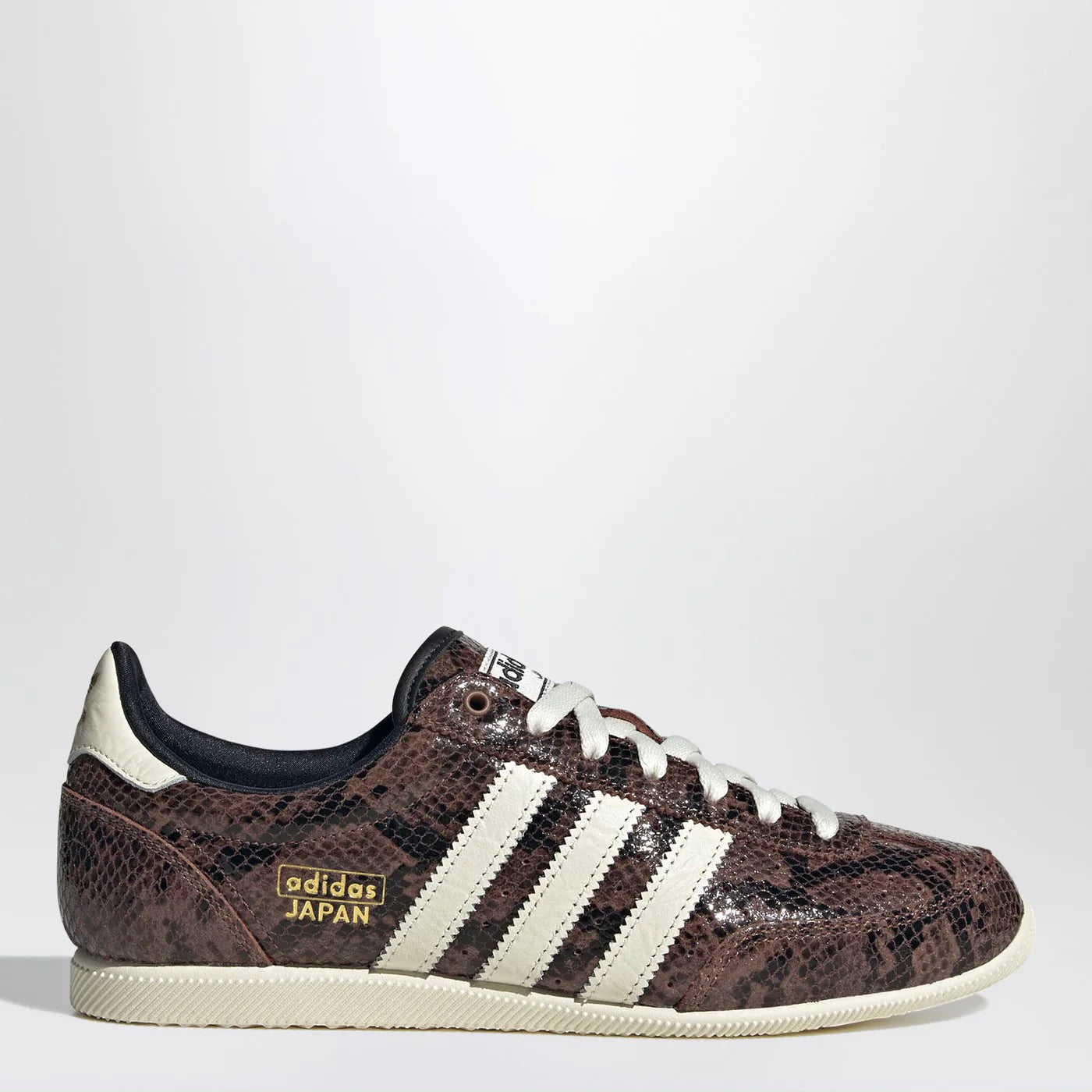 adidas Originals Brown sneakers Japan with snake print