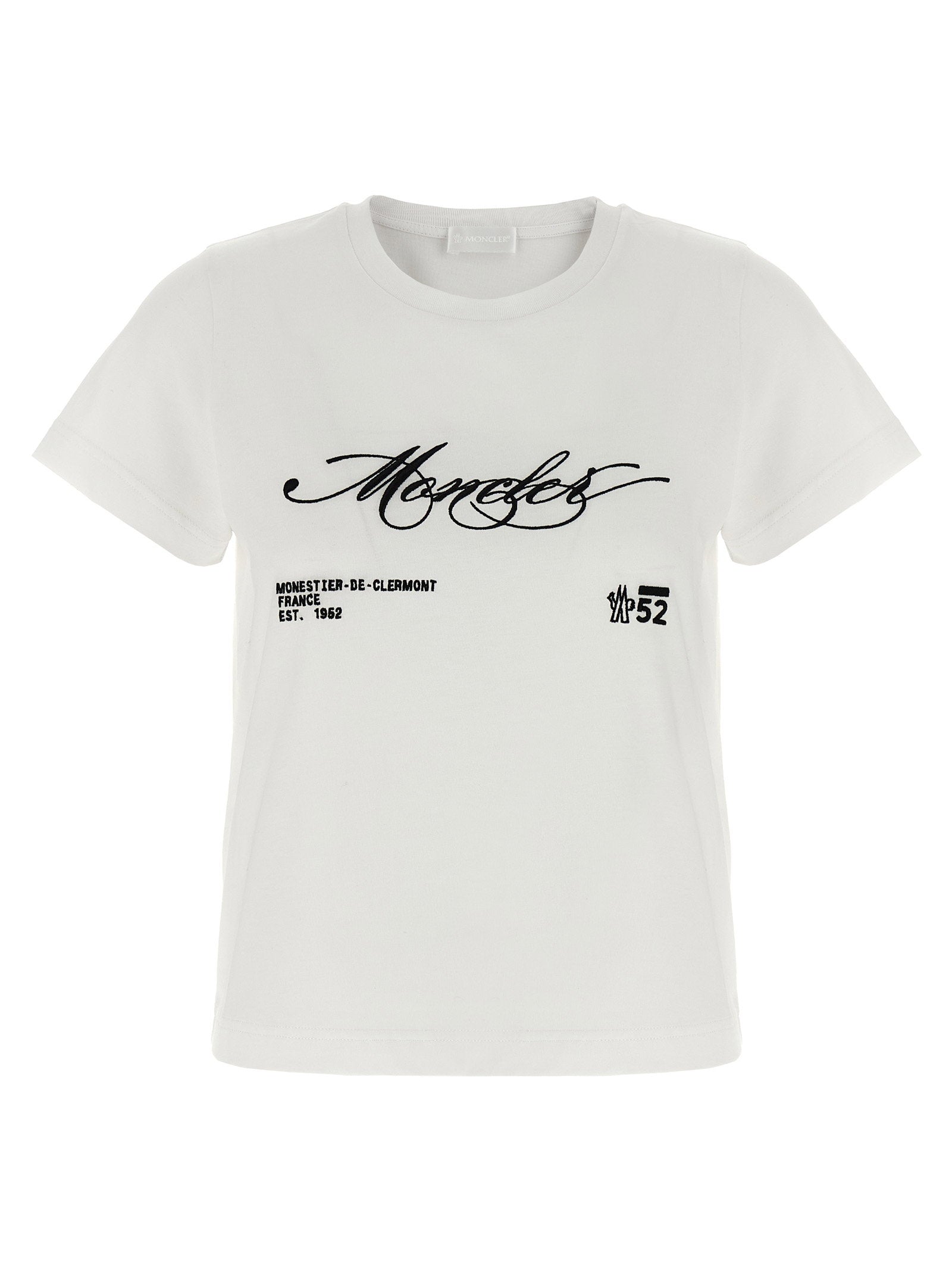 Moncler Moncler Embroidery T-shirt