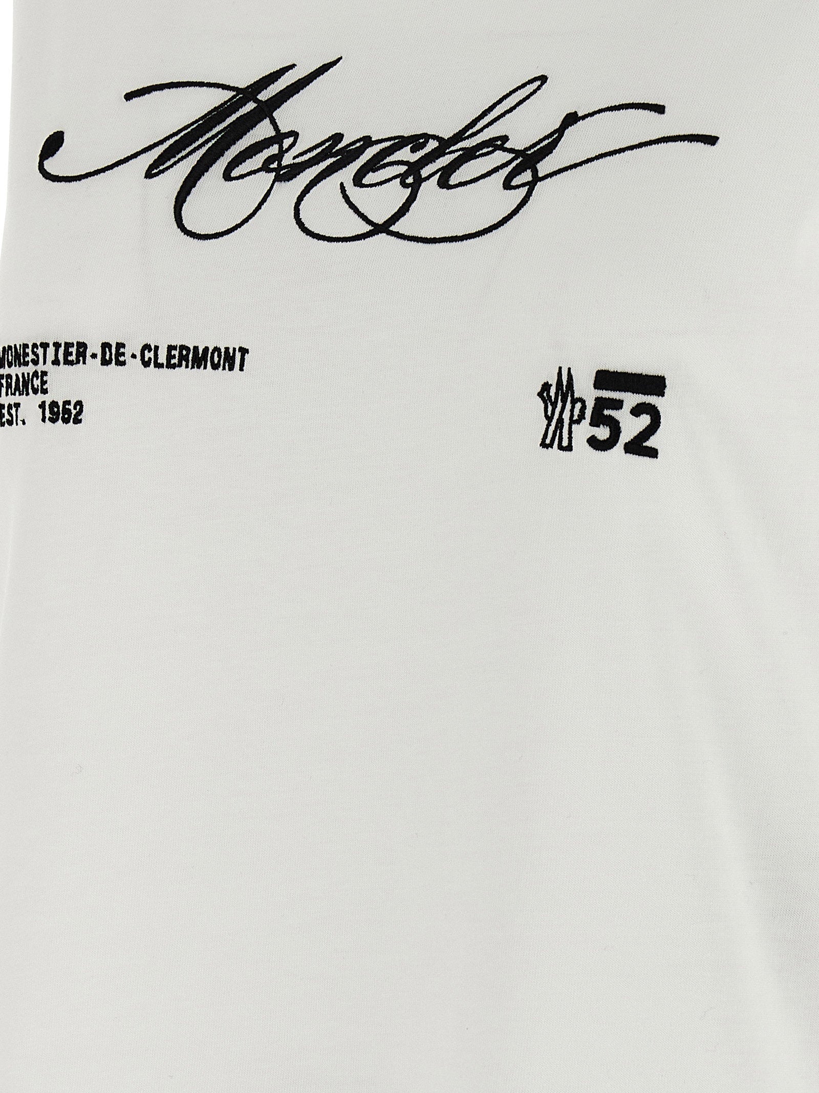 Moncler Moncler Embroidery T-shirt