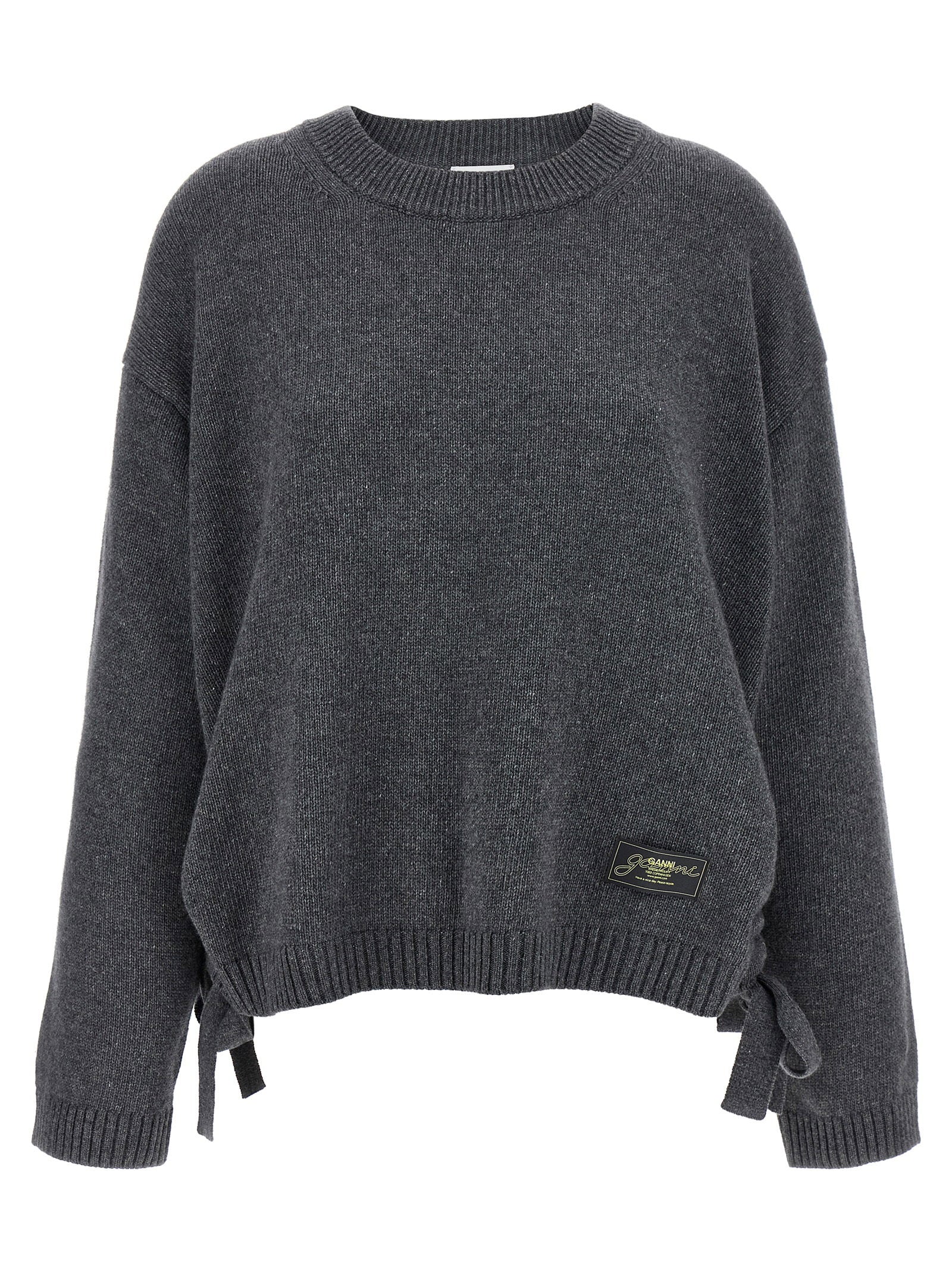 Ganni Ganni Side Laces Sweater