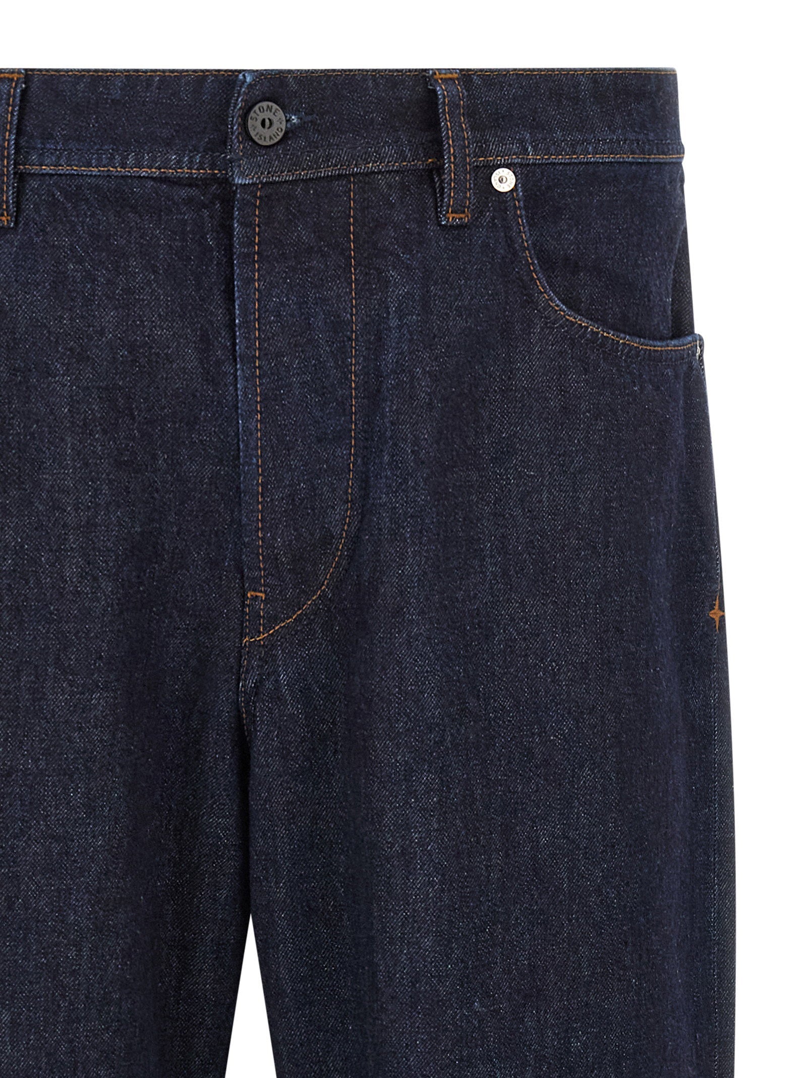 Stone Island Stone Island Indigo Denim-rinsed Jeans