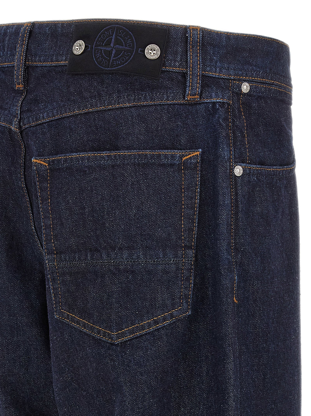 Stone Island Stone Island Indigo Denim-rinsed Jeans