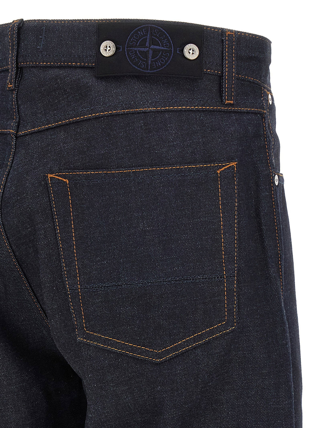 Stone Island Stone Island Indigo Denim-rinsed Jeans