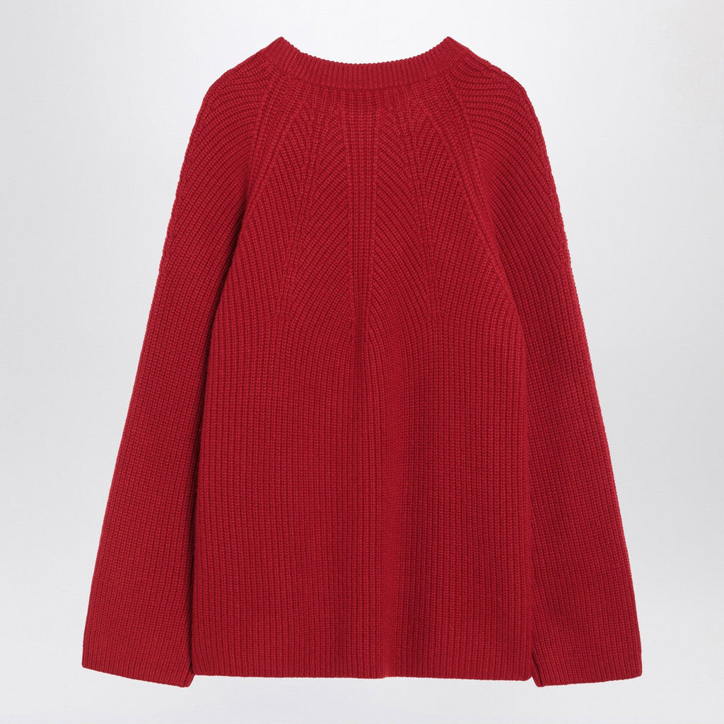 LouLou De Saison LouLou De Saison Kara burgundy cashmere jumper