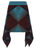 Kiko Kostadinov Kiko Kostadinov Ikat Argyle Skirt