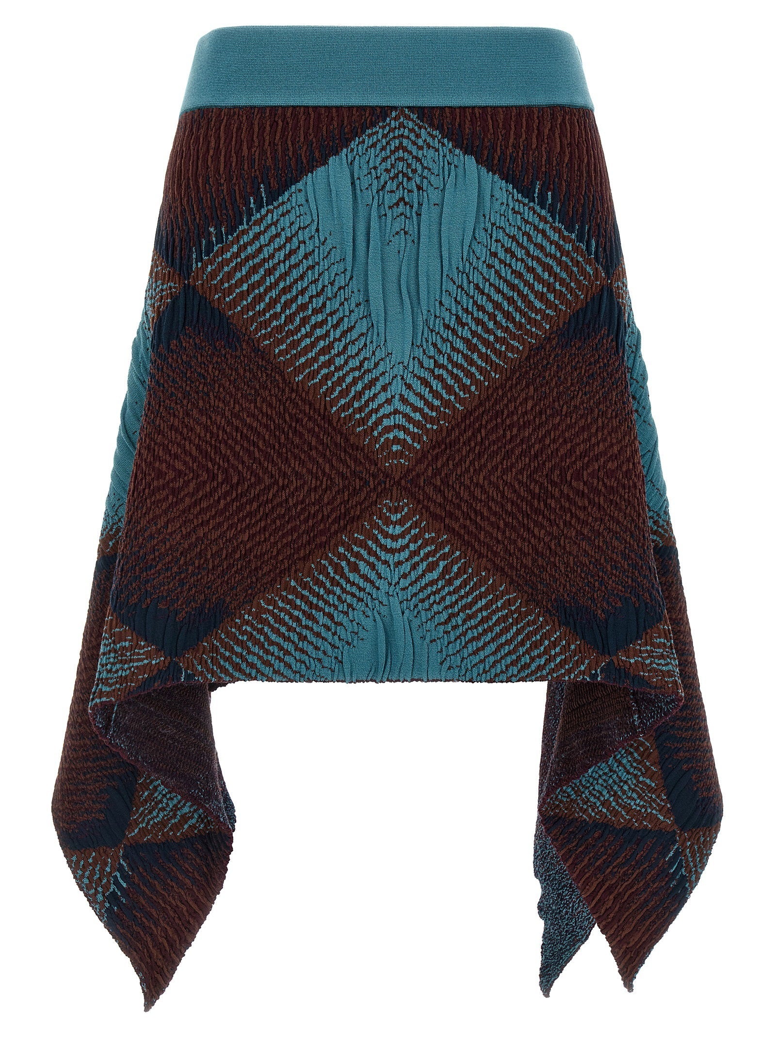 Kiko Kostadinov Kiko Kostadinov Ikat Argyle Skirt