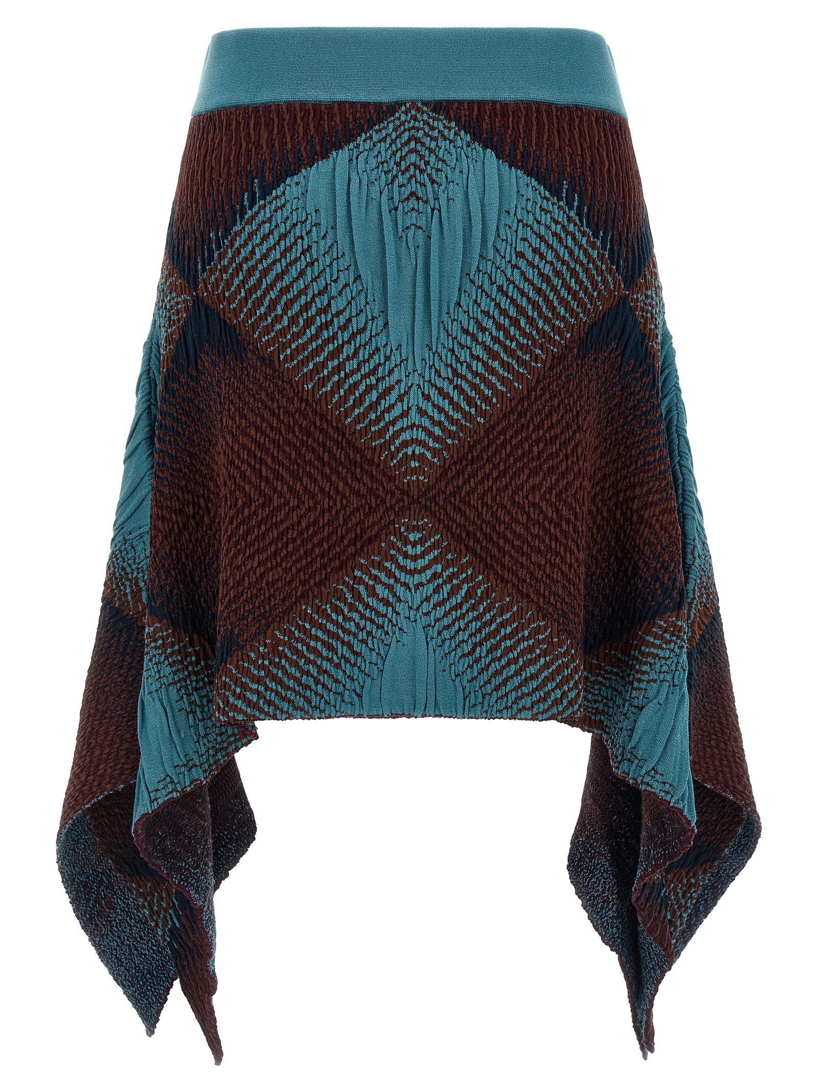 Kiko Kostadinov Kiko Kostadinov Ikat Argyle Skirt