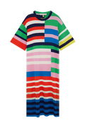 Knit Stripe T-Shirt Dress