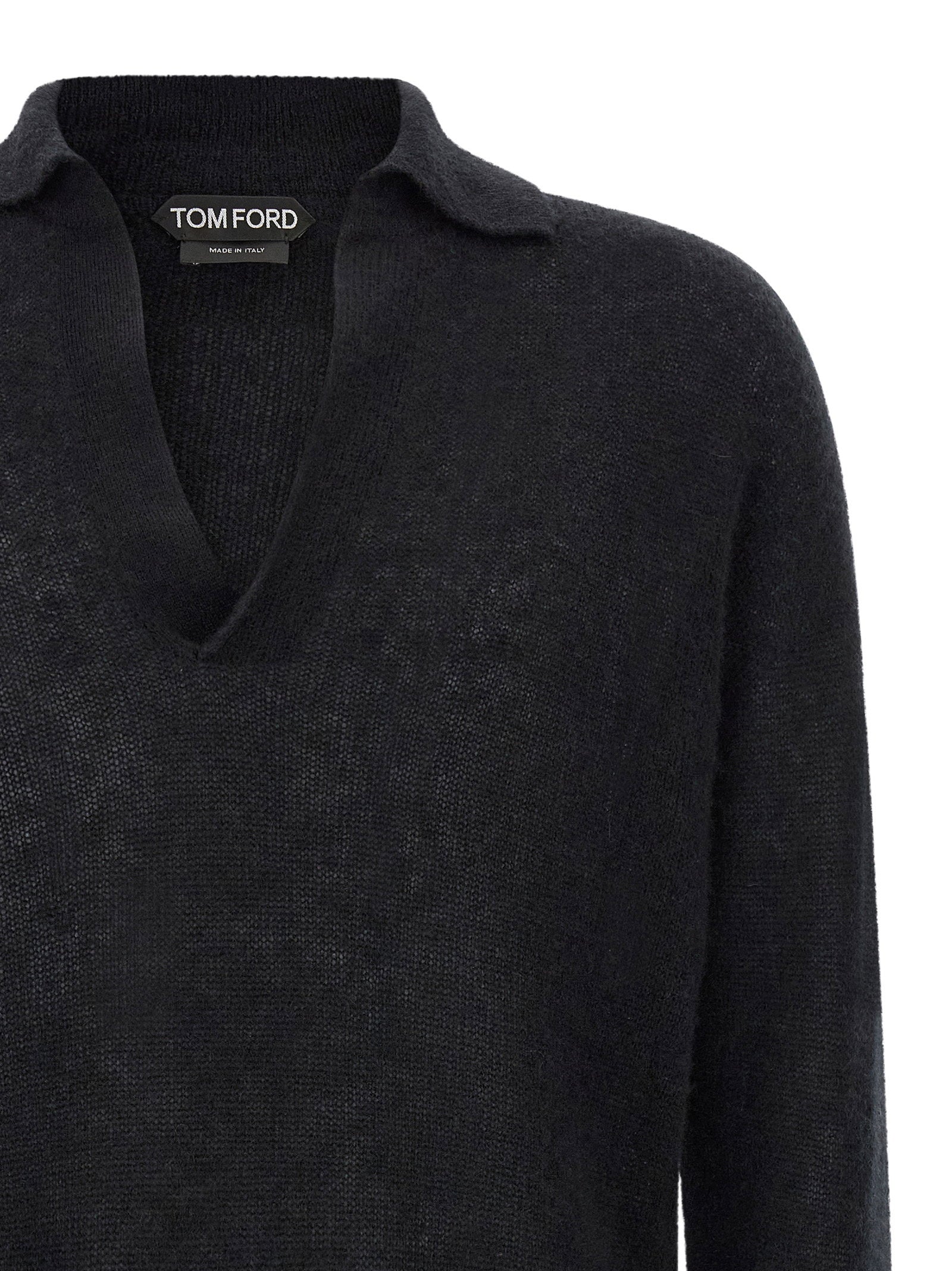 Tom Ford Tom Ford Cashmere And Silk Polo Shirt