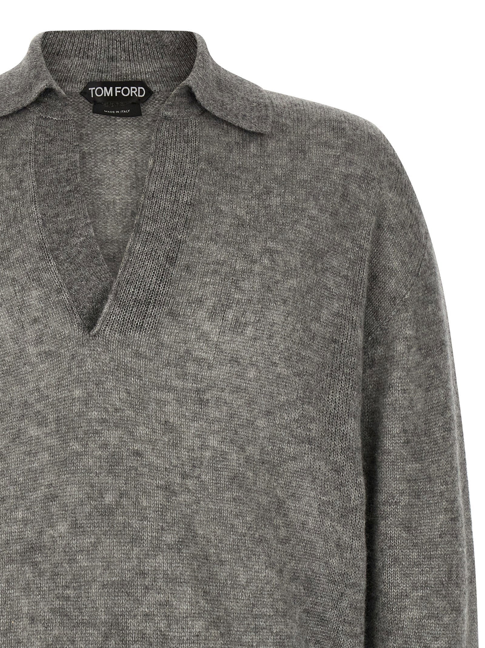 Tom Ford Tom Ford Cashmere And Silk Polo Shirt