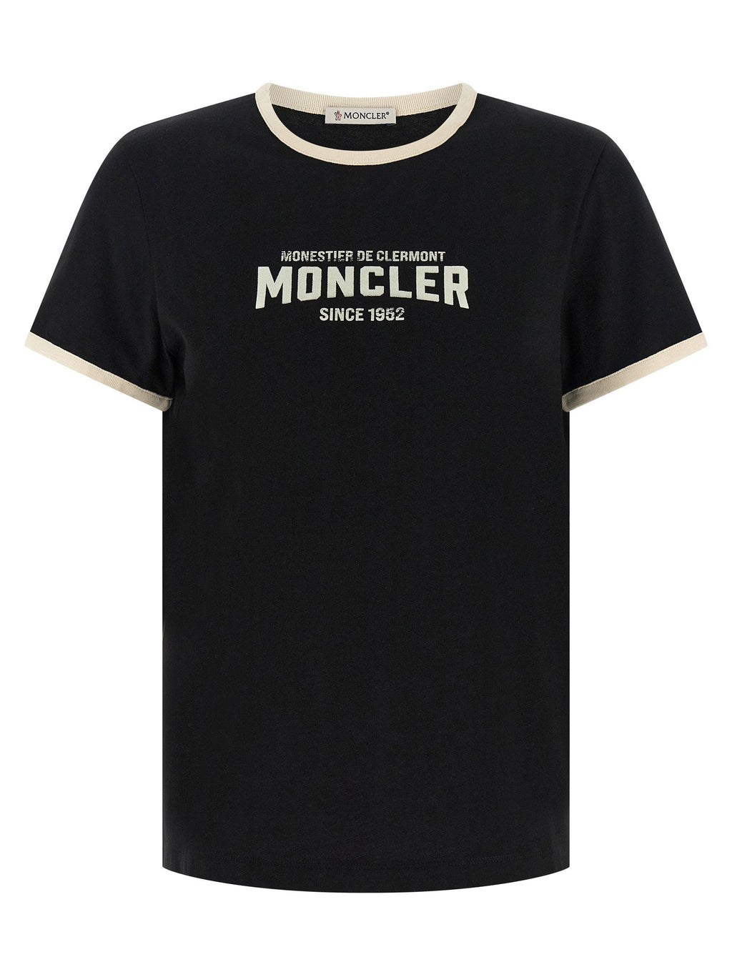 Moncler Moncler Flocked Logo T-shirt
