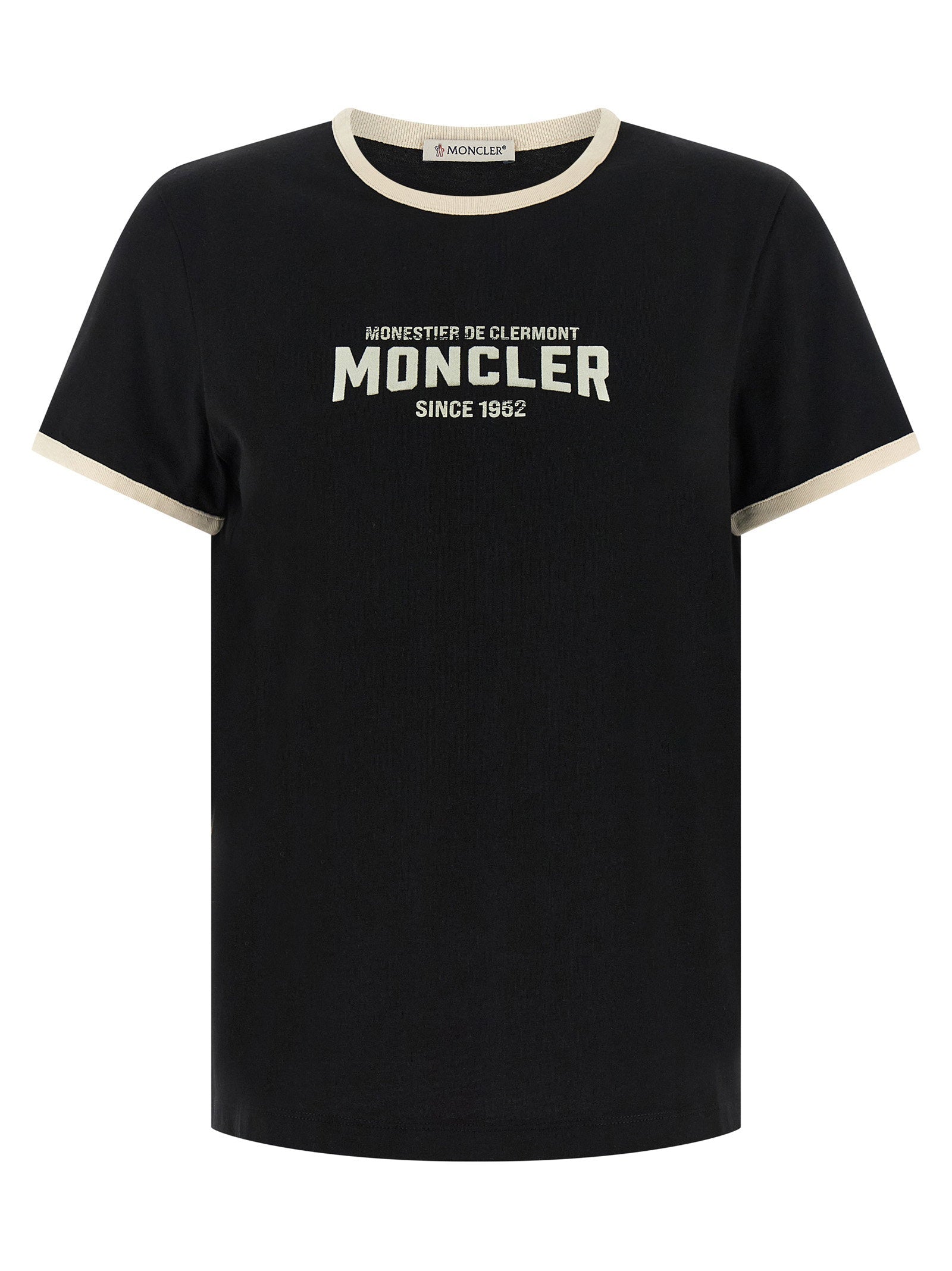 Moncler Moncler Flocked Logo T-shirt