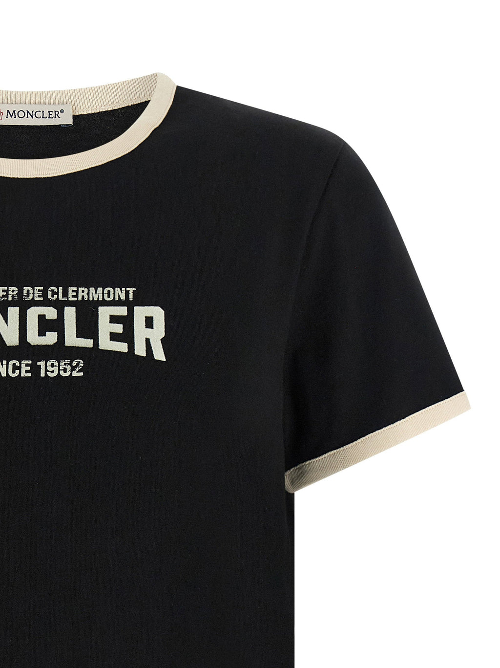 Moncler Moncler Flocked Logo T-shirt