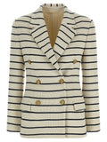 Brunello Cucinelli Brunello Cucinelli Striped Sweater Blazer