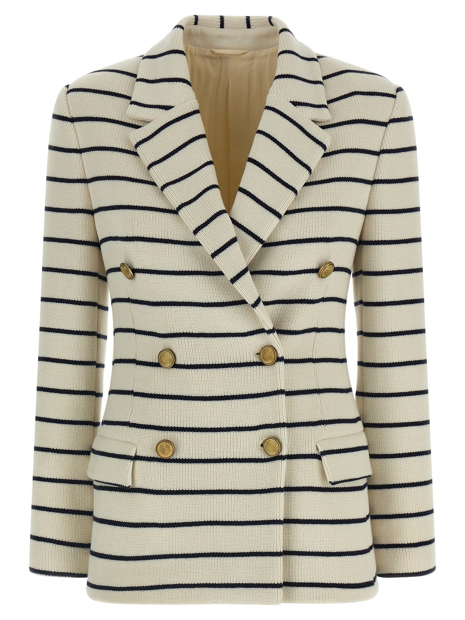 Brunello Cucinelli Brunello Cucinelli Striped Sweater Blazer