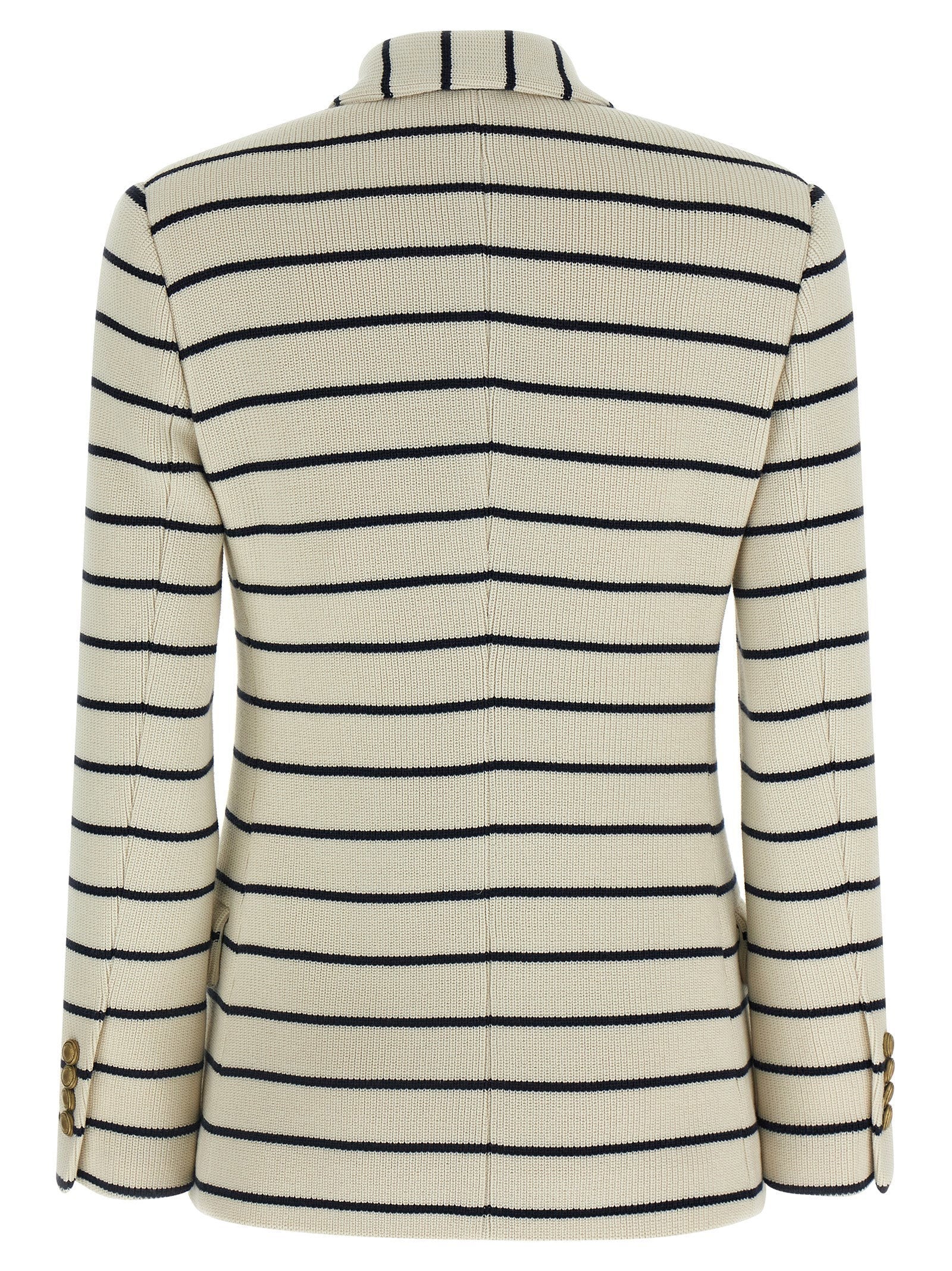 Brunello Cucinelli Brunello Cucinelli Striped Sweater Blazer