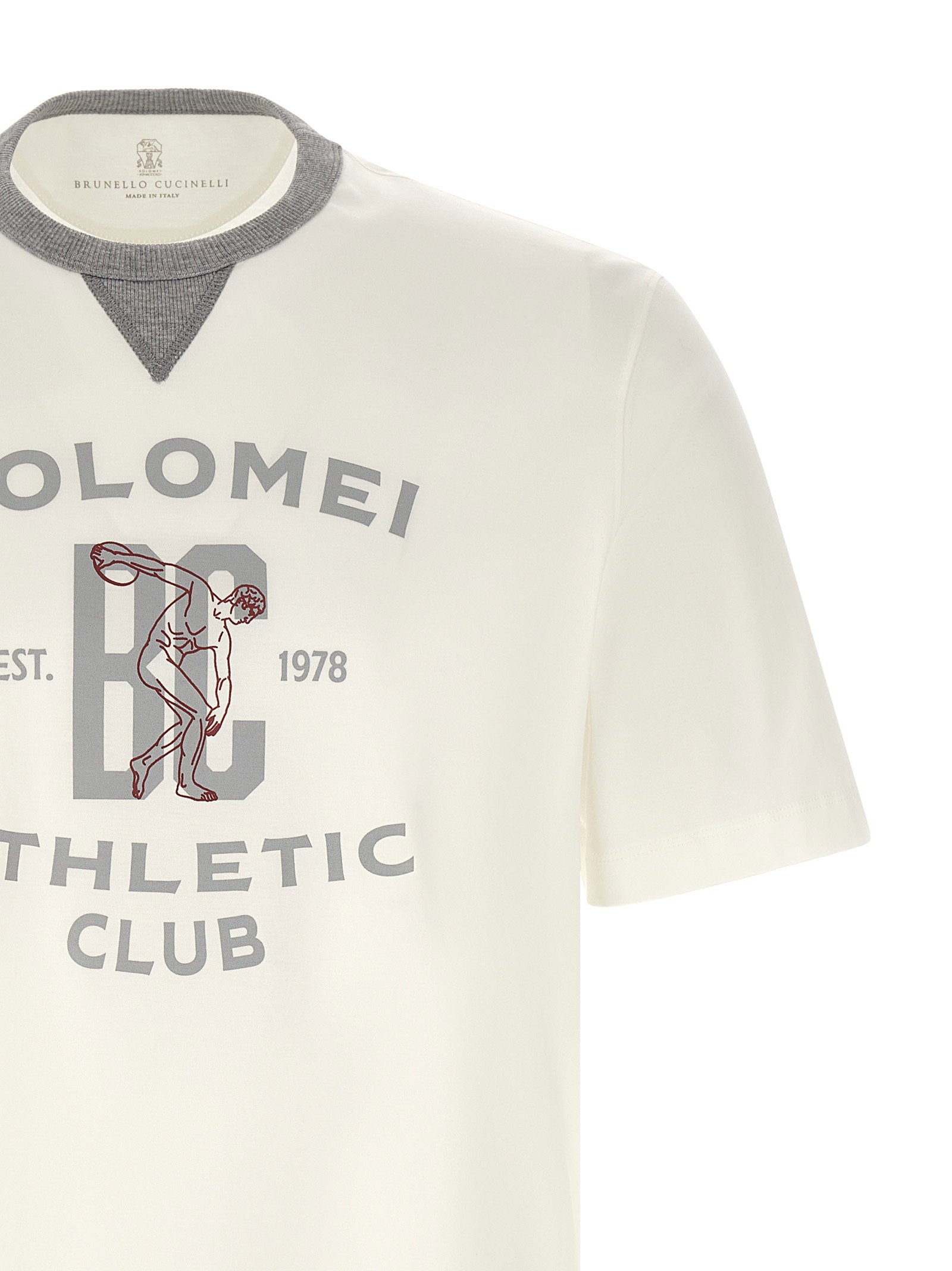 Brunello Cucinelli Brunello Cucinelli Printed T-shirt