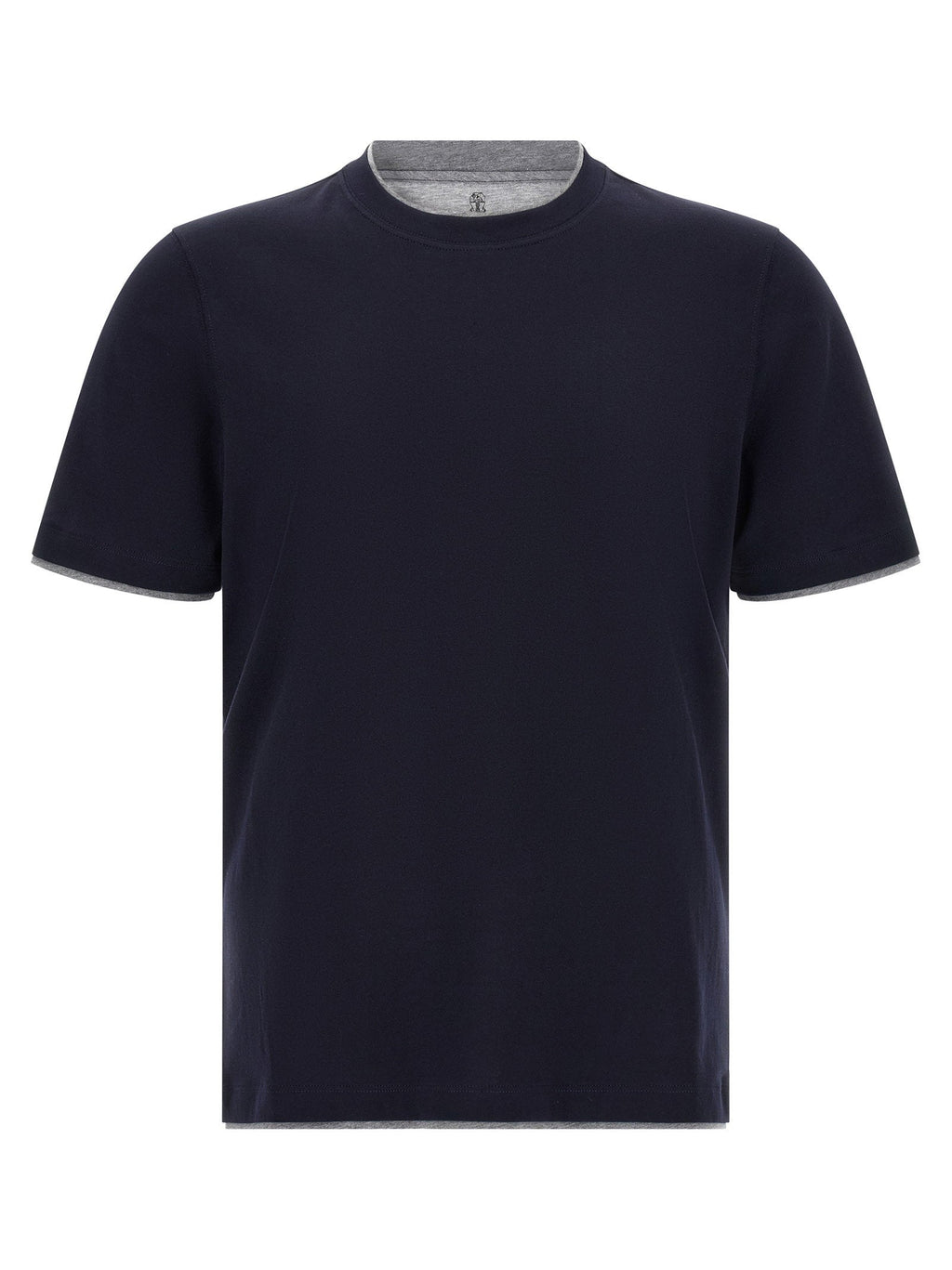 Brunello Cucinelli Brunello Cucinelli Double Layer T-shirt