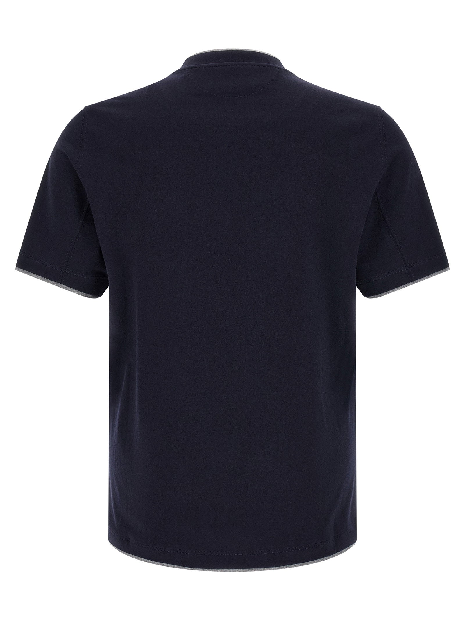 Brunello Cucinelli Brunello Cucinelli Double Layer T-shirt