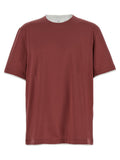 Brunello Cucinelli Brunello Cucinelli Double Layer T-shirt