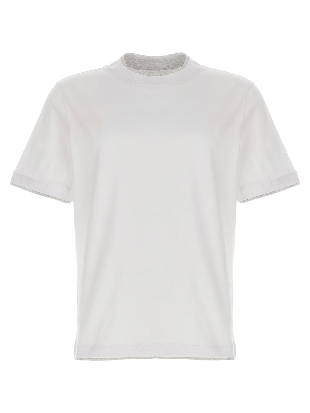 Brunello Cucinelli Brunello Cucinelli Double Layer T-shirt