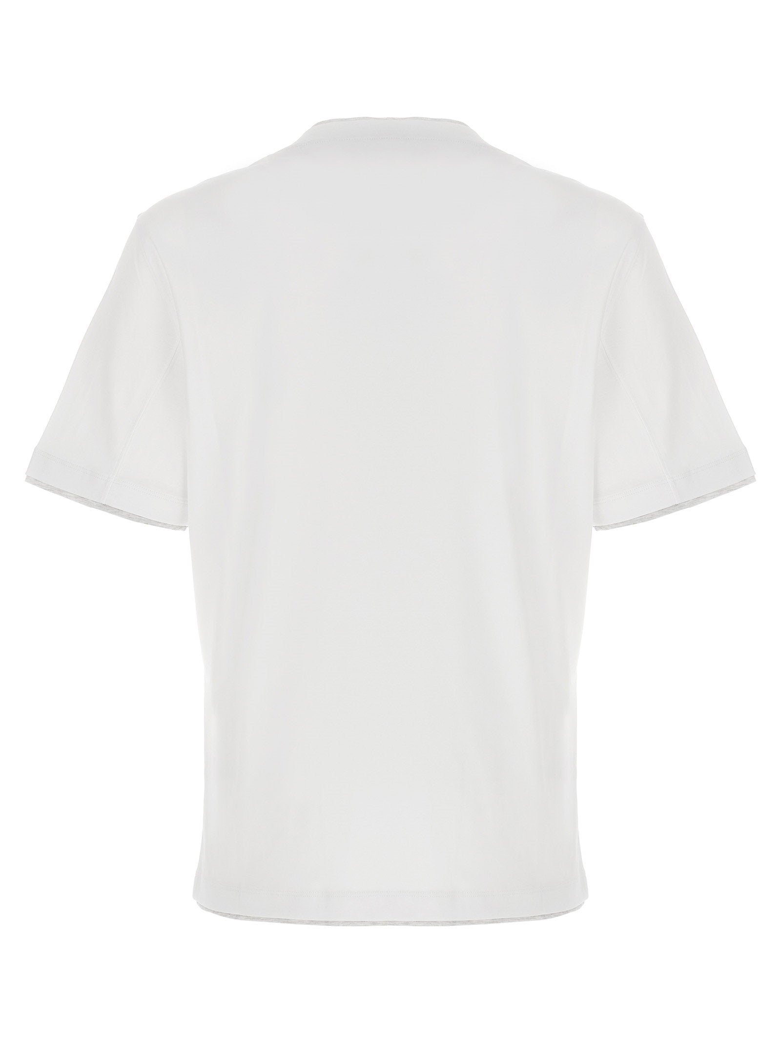 Brunello Cucinelli Brunello Cucinelli Double Layer T-shirt