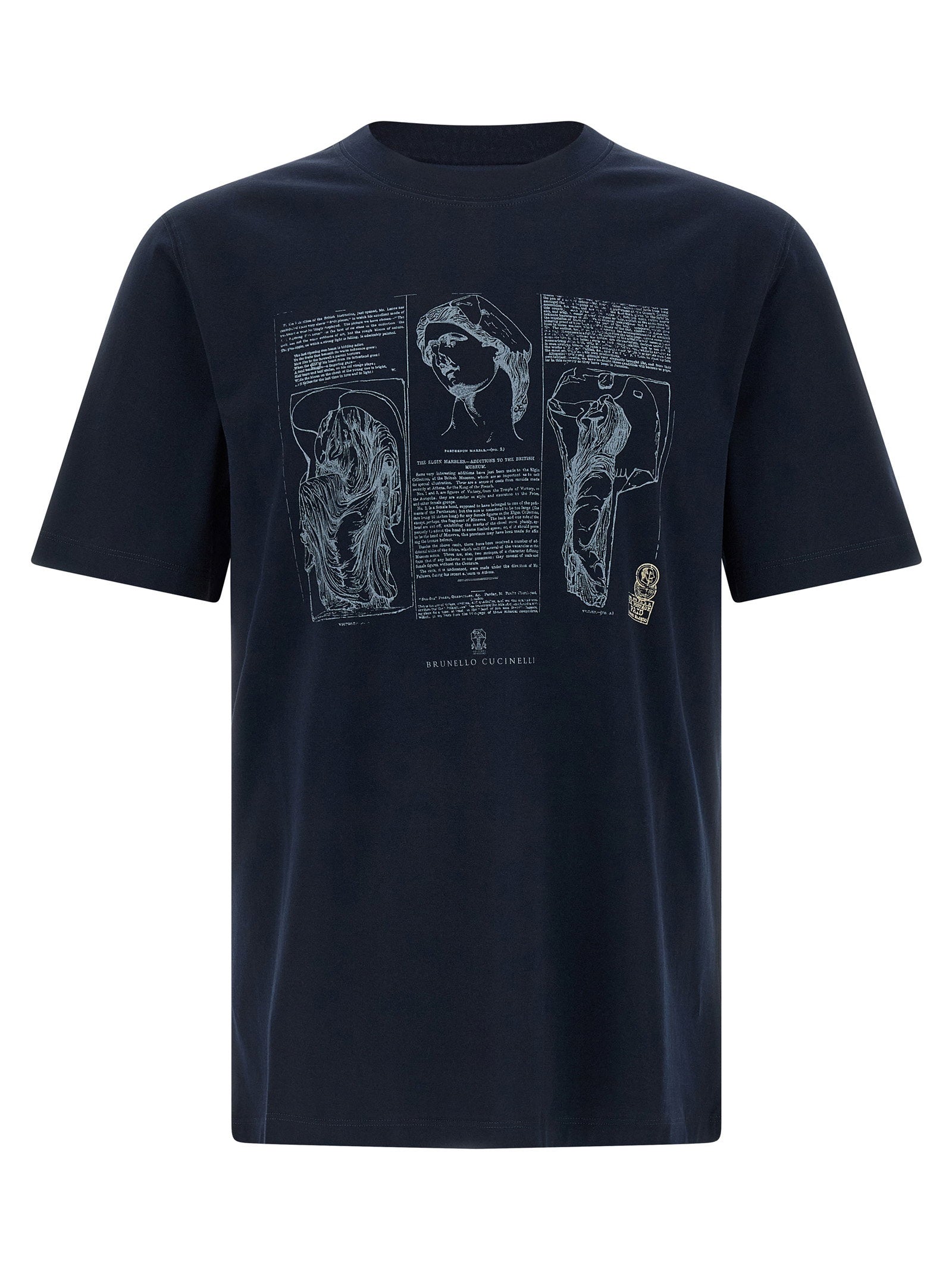 Brunello Cucinelli Brunello Cucinelli Printed T-shirt