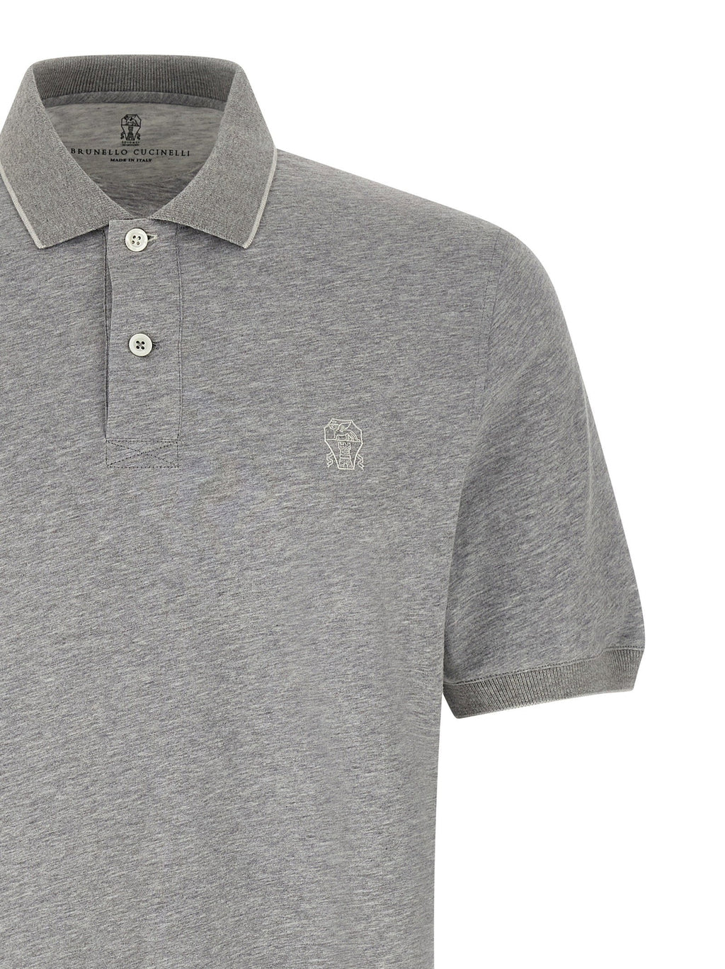 Brunello Cucinelli Brunello Cucinelli Stretch Jersey Polo Shirt
